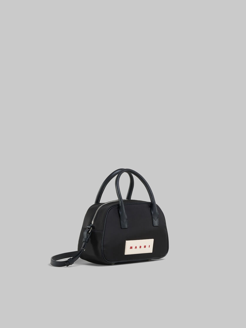 BLACK PUFF SMALL BOWLING BAG - 6