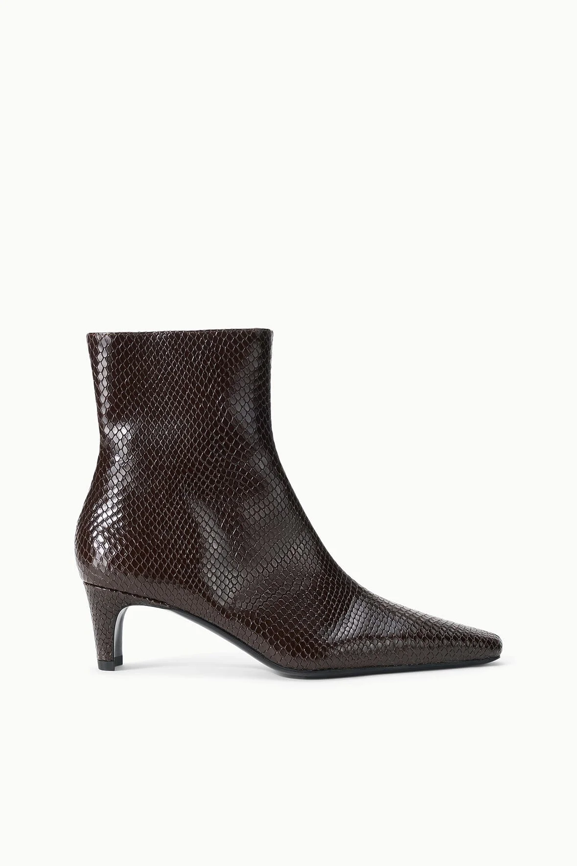 STAUD WALLY ANKLE BOOT ESPRESSO SNAKE - 1