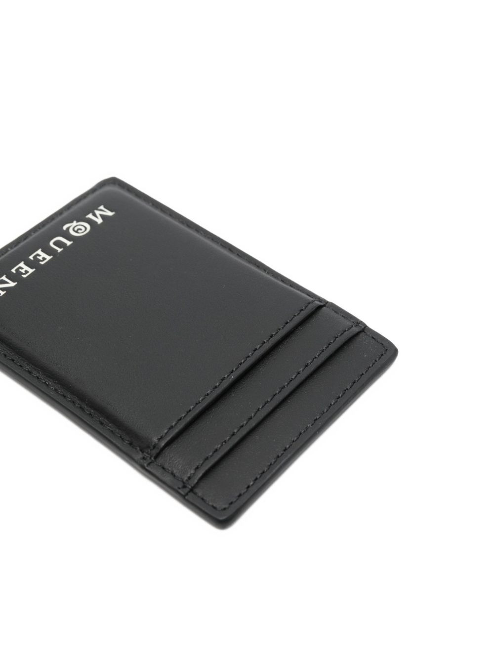McQueen Magnetic leather card holder - 3