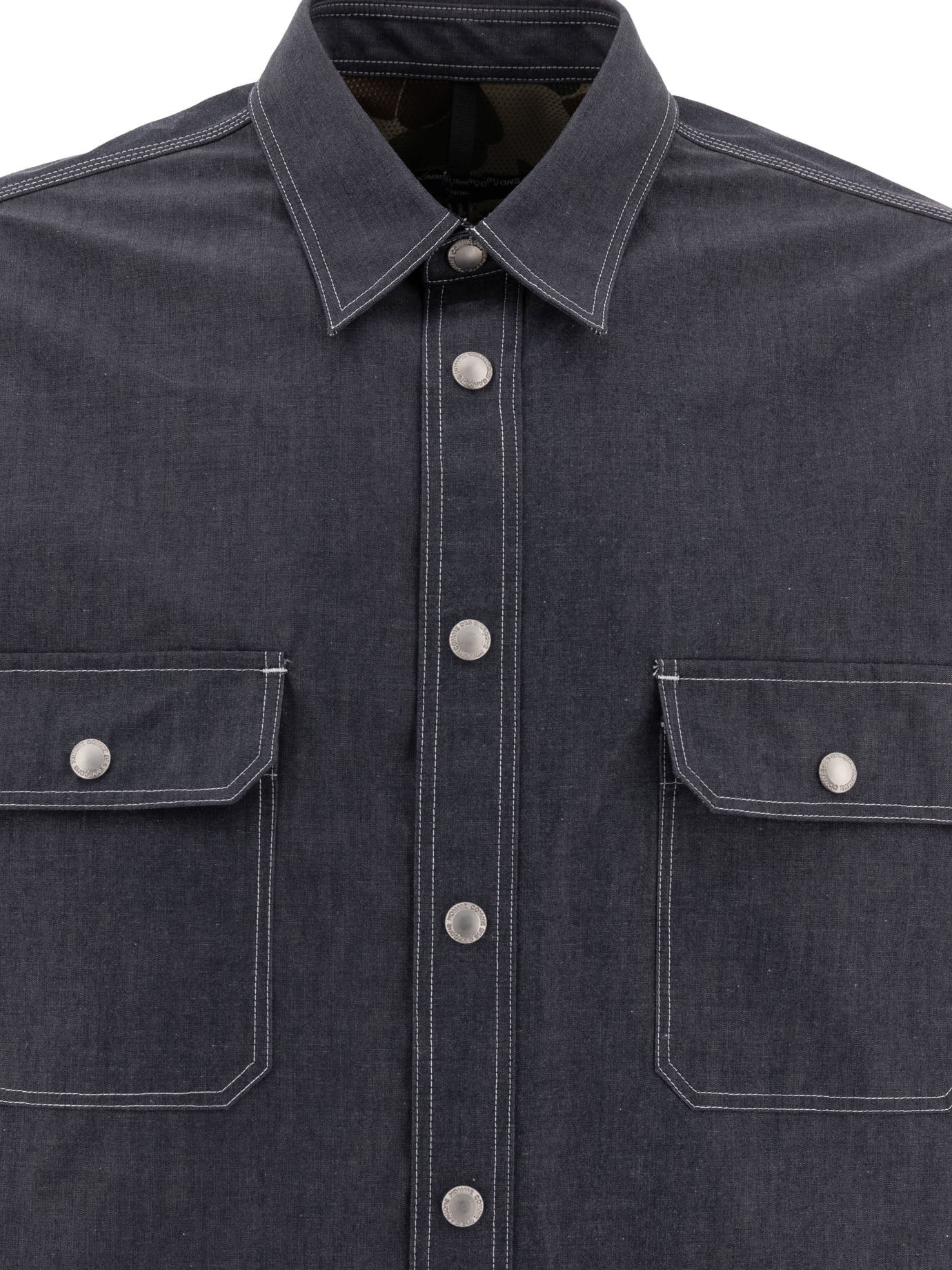 Comme Des Garçons Homme Denim Overshirt - 3