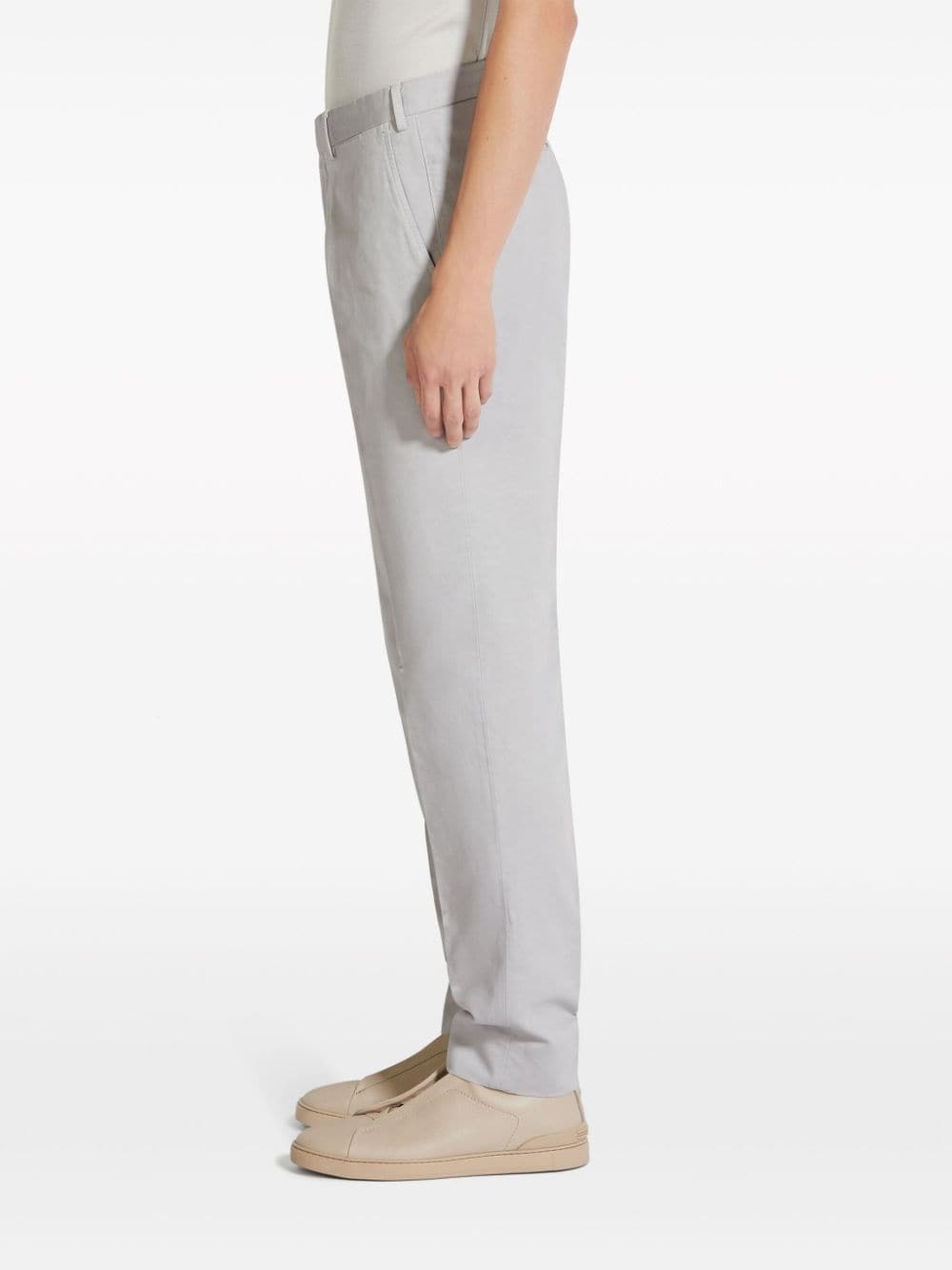 Summer Chino cotton-linen trousers - 3