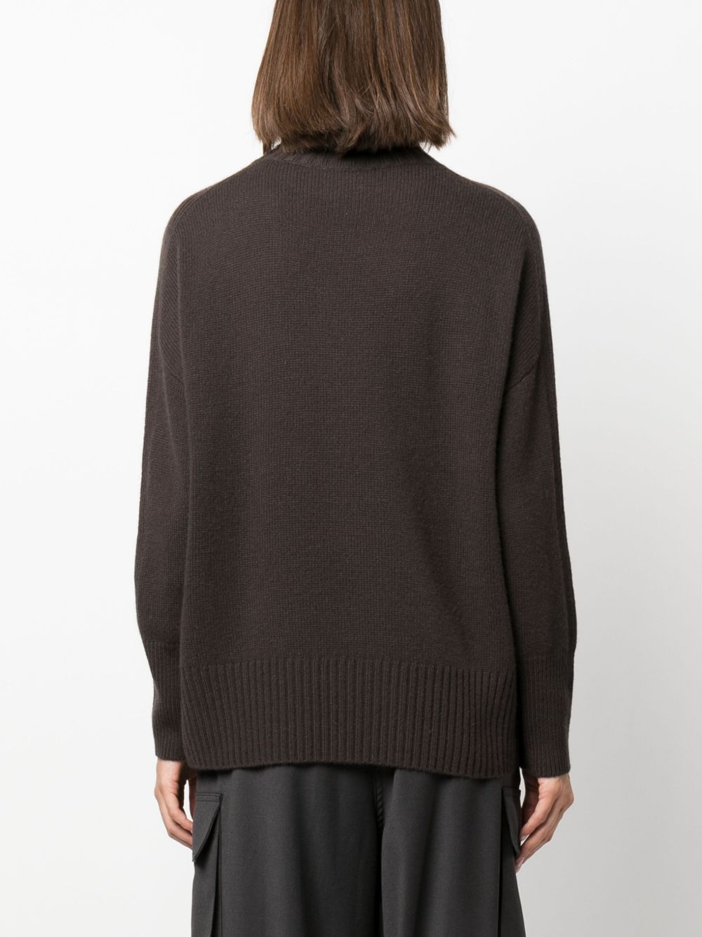 high-neck cashmere jumper - 4