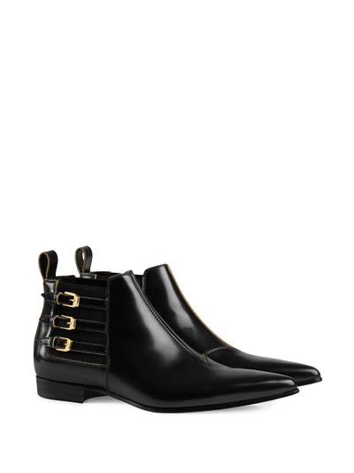 GUCCI pointed ankle boots outlook