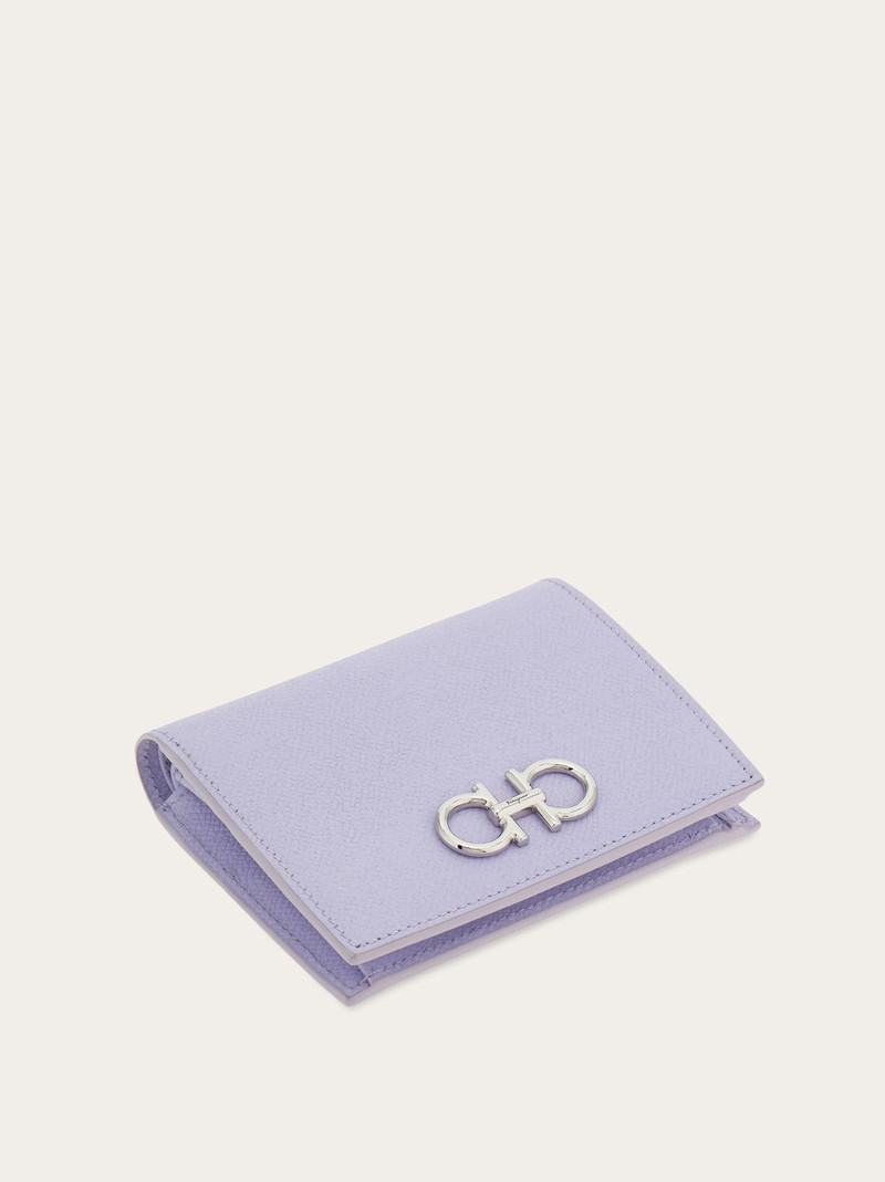 FERRAGAMO Gancini compact wallet outlook