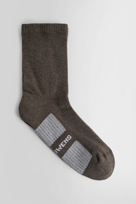 Rick owens men's dust socks in cotton knit - 1