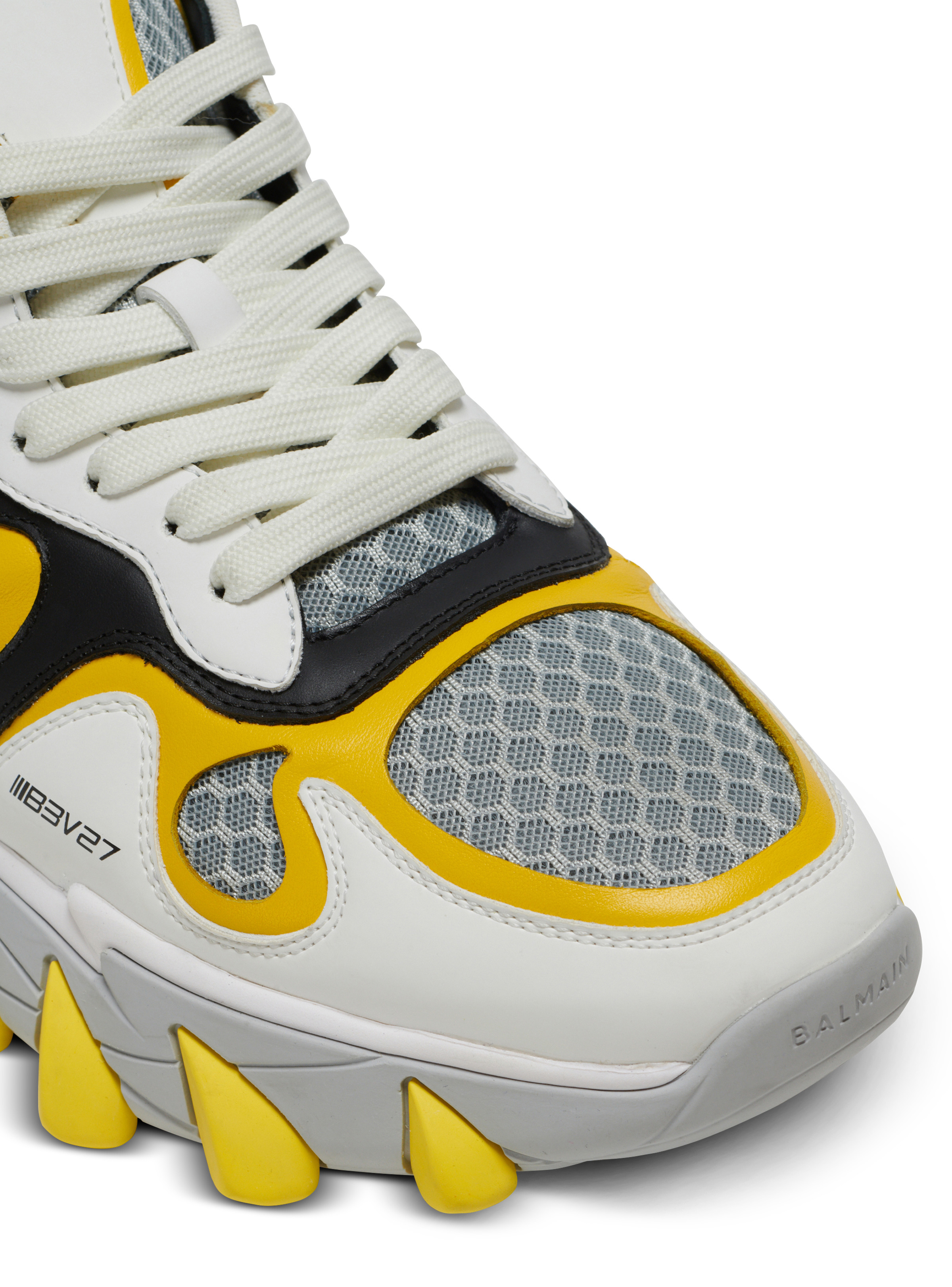 B-East trainers in leather and mesh - 6