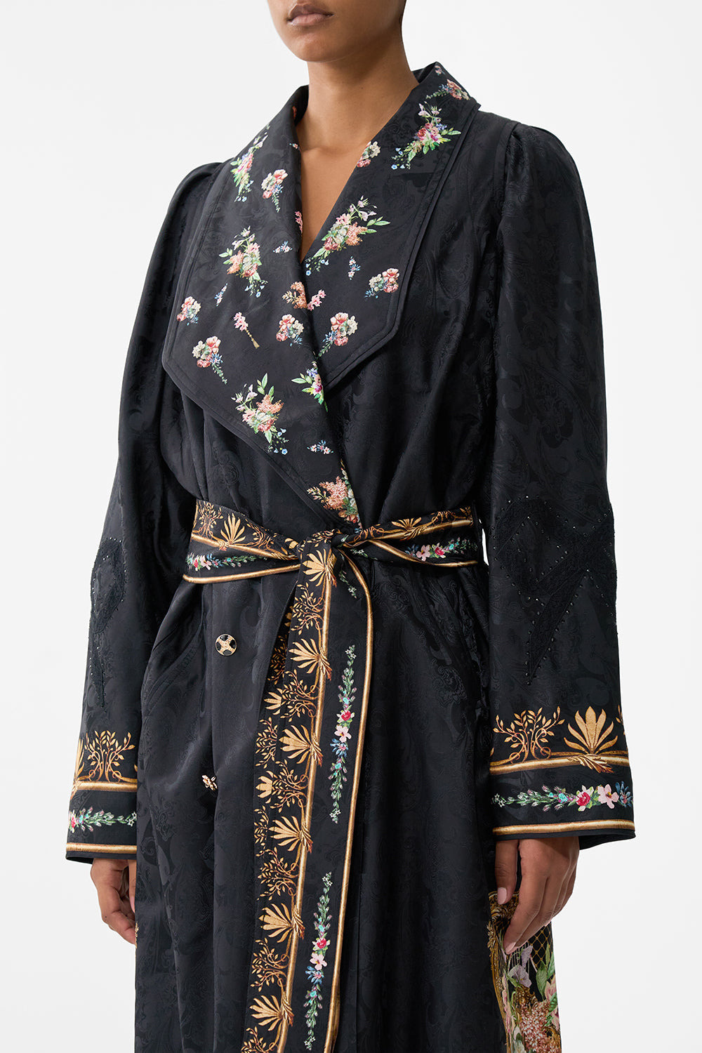 COAT WITH VEST DETAIL - 5