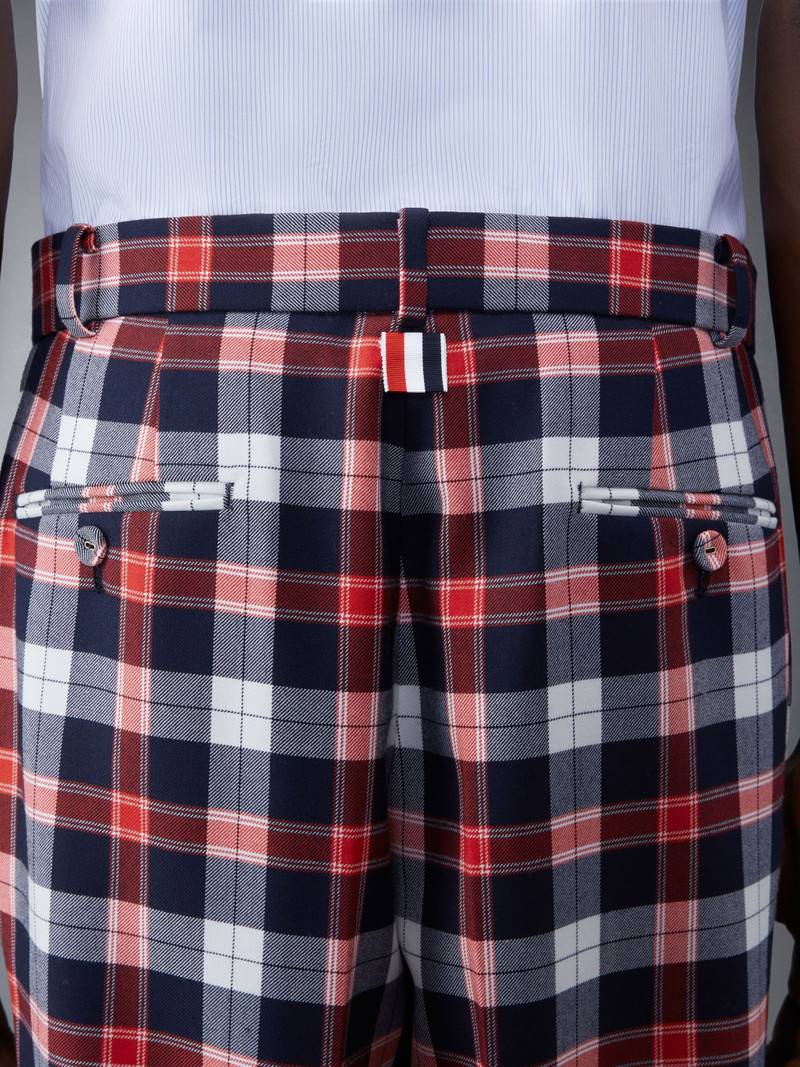 Tartan Twill Low Rise Beltloop Trouser 4