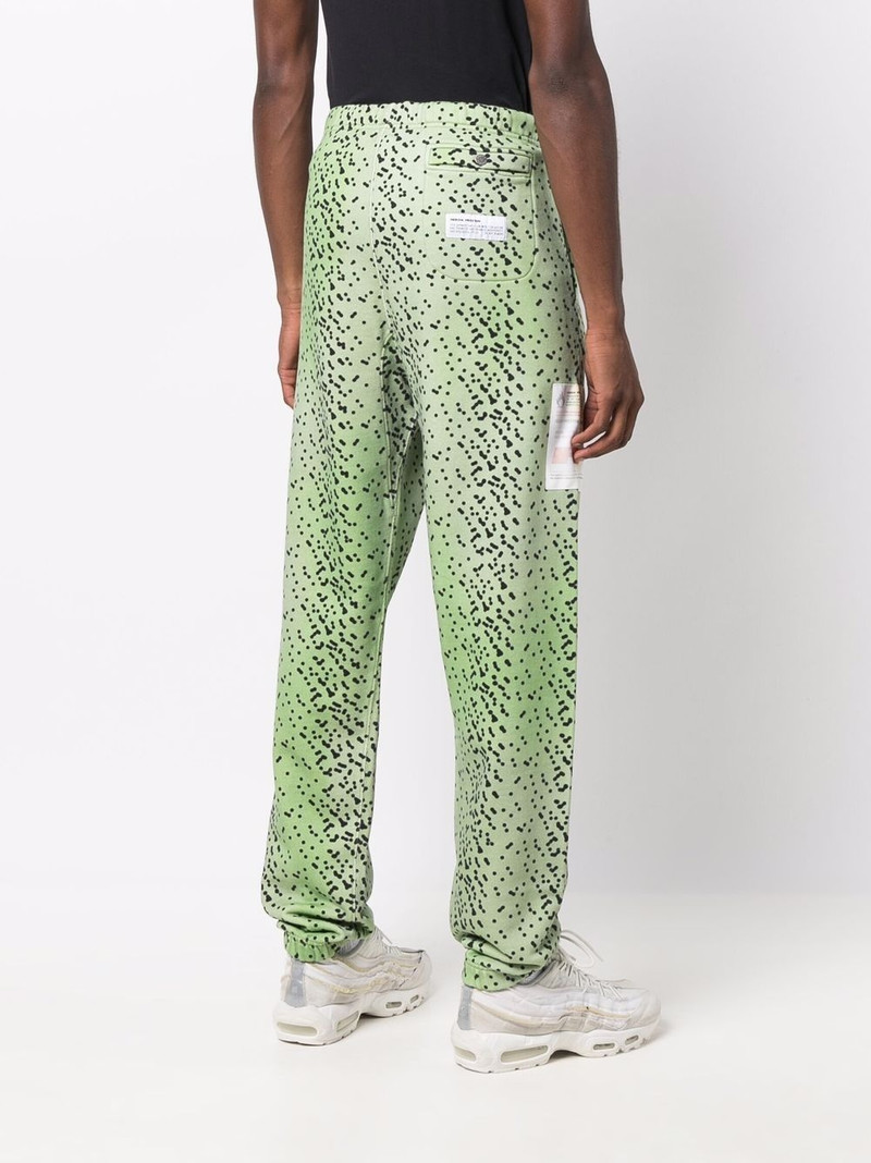 abstract-spot track pants 4