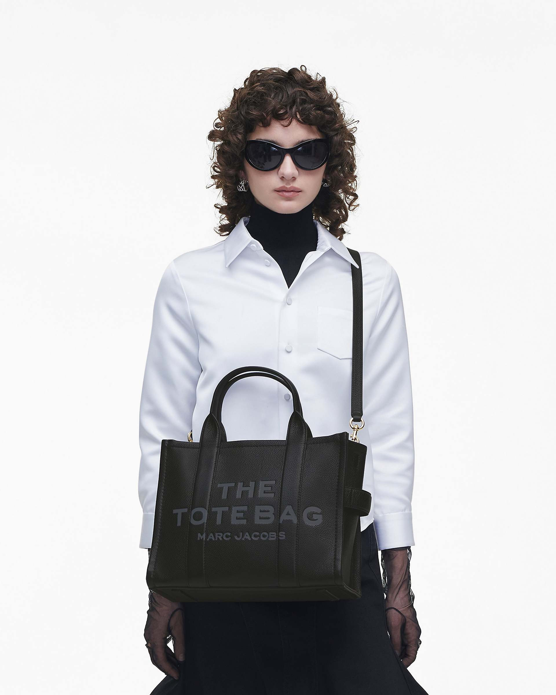 THE LEATHER SMALL TOTE BAG - 2