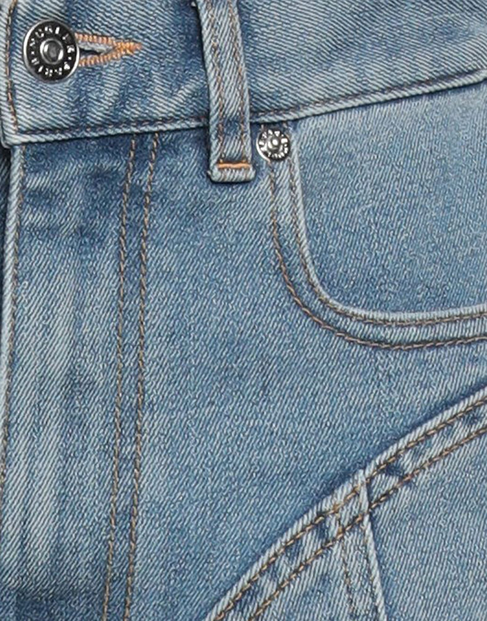 Blue Women's Denim Shorts - 4