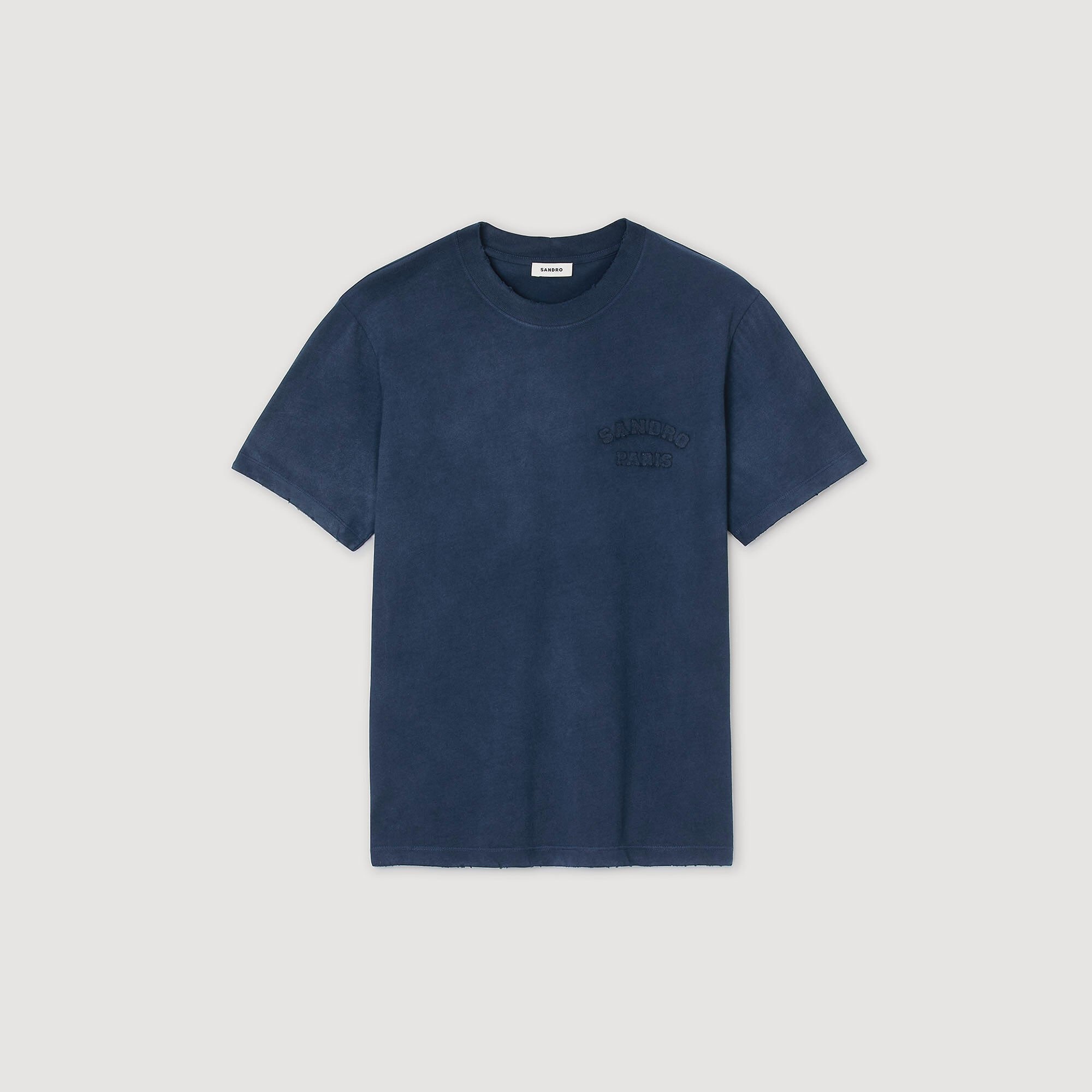 WORN-EFFECT T-SHIRT - 6