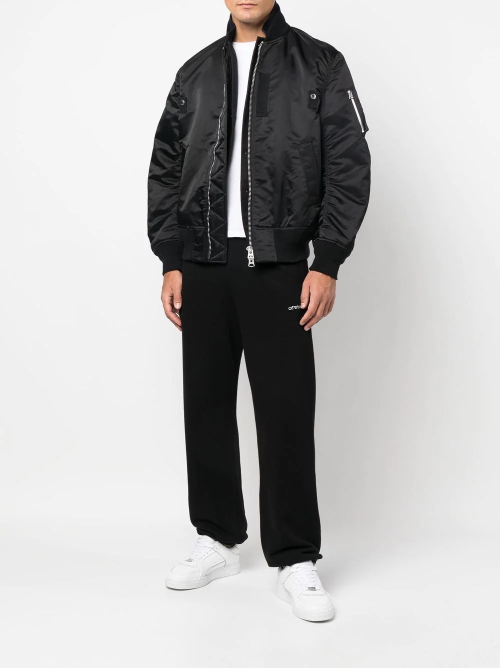 zip-up bomber jacket - 2