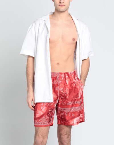 Givenchy Red Men's Swim Shorts outlook