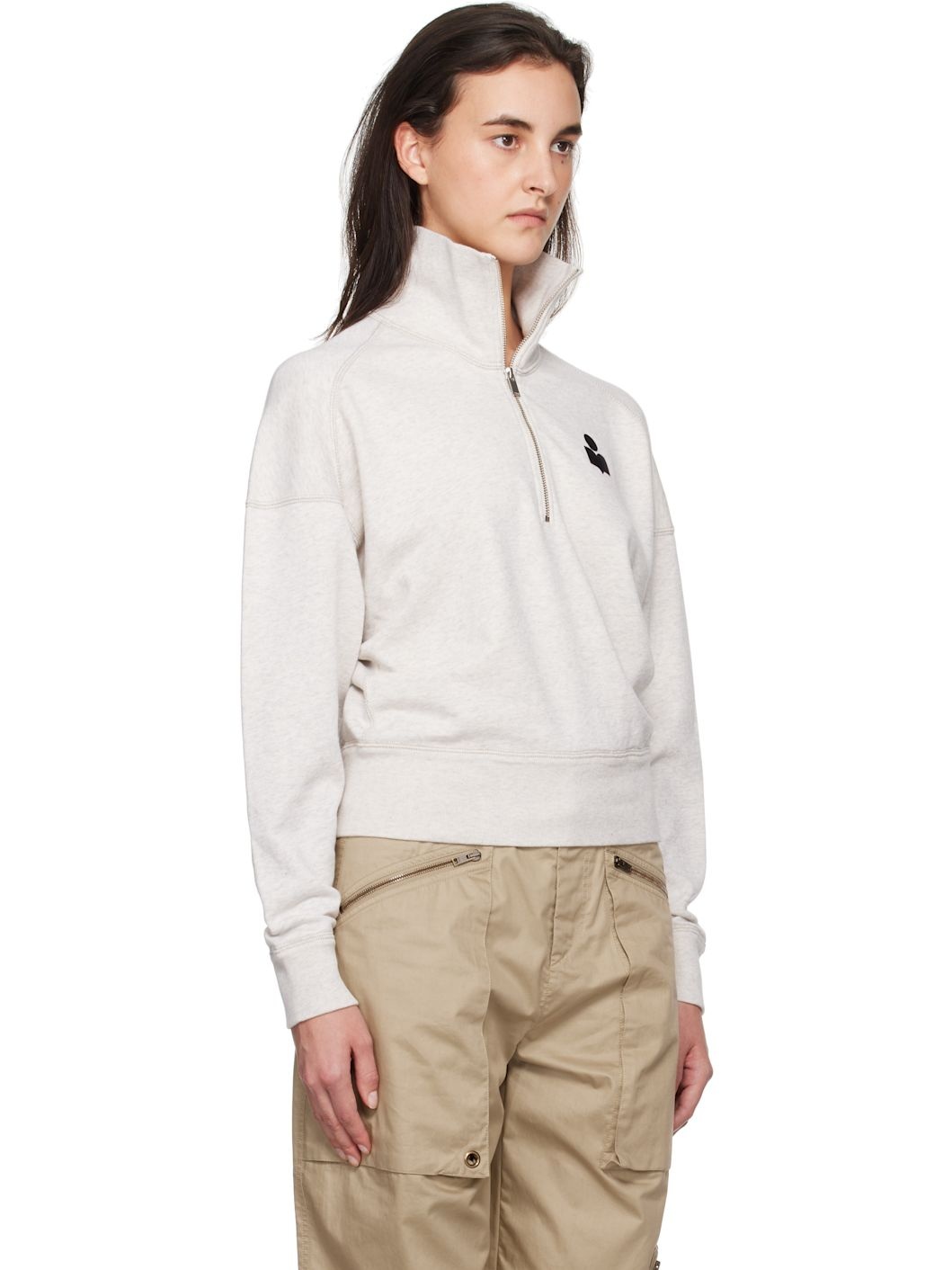 Gray Ross Logo Sweatshirt - 2
