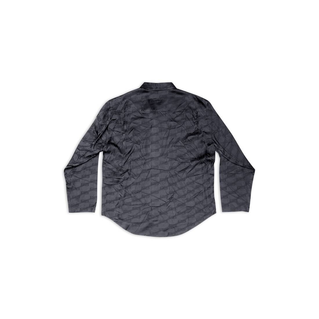 Men's Bb Monogram Minimal Shirt  in Black - 7
