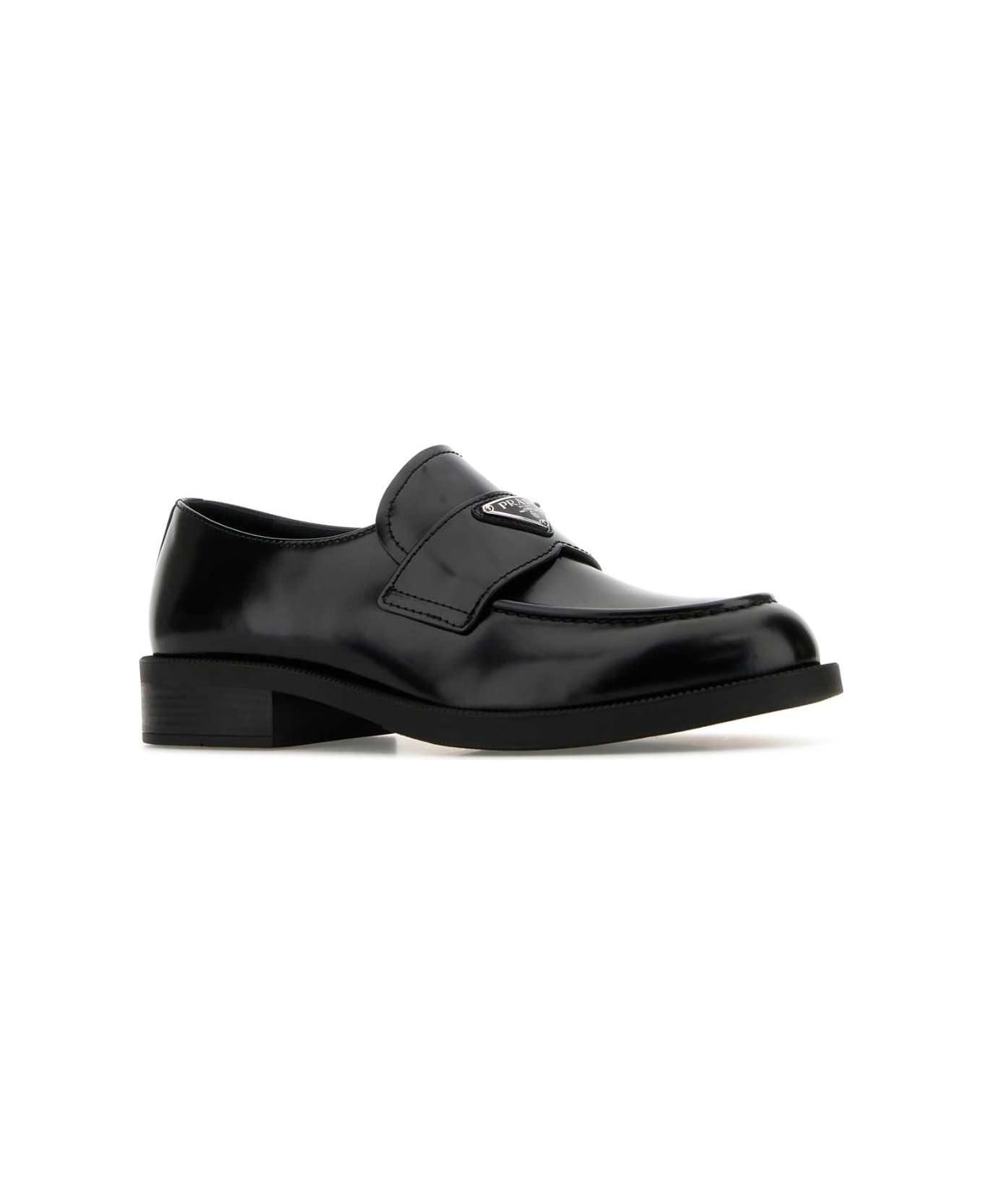 Black Leather Loafers - 2