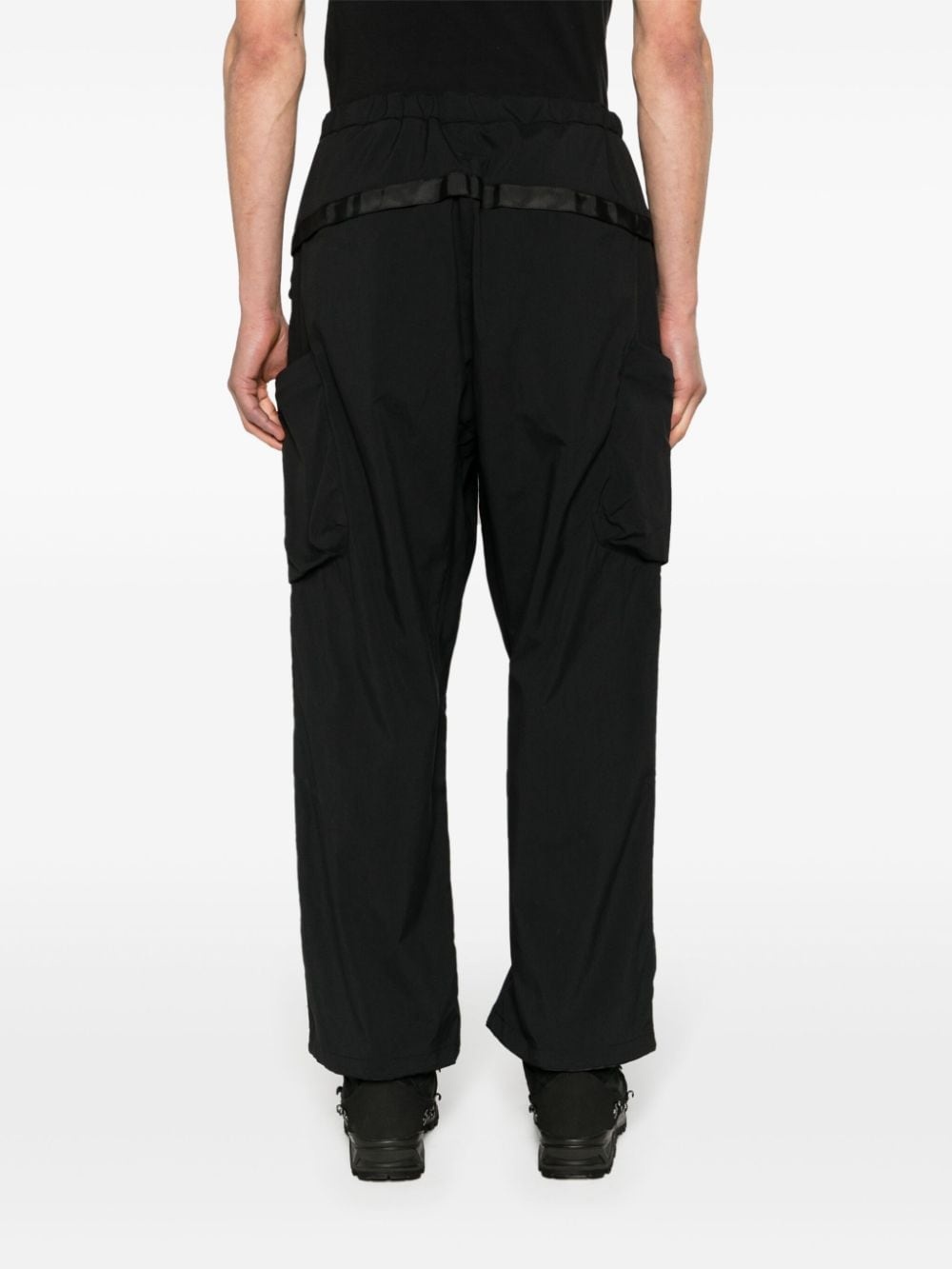 low-rise cargo trousers - 4