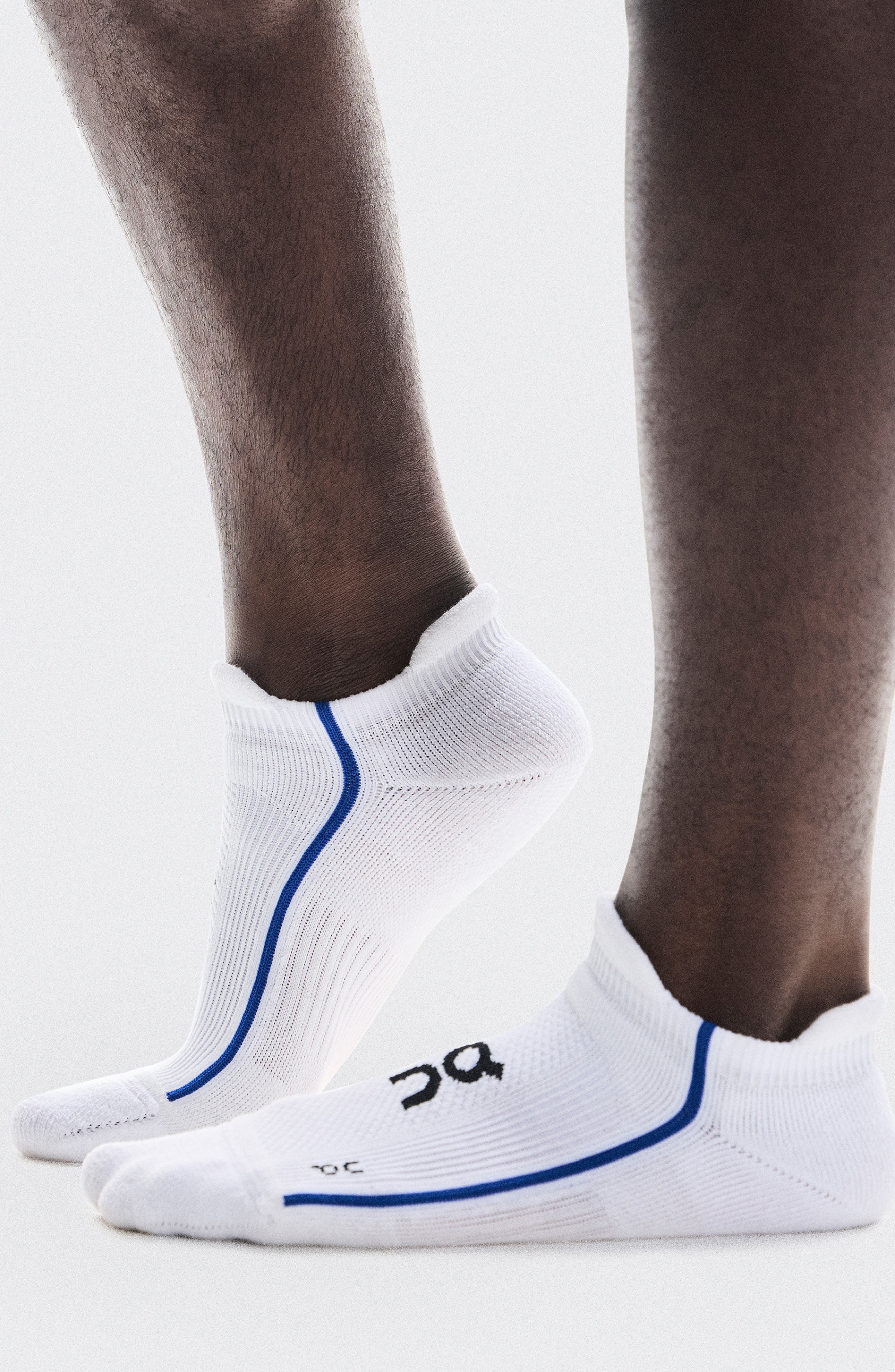 On Court Low Socks in White/Indigo at Nordstrom - 1