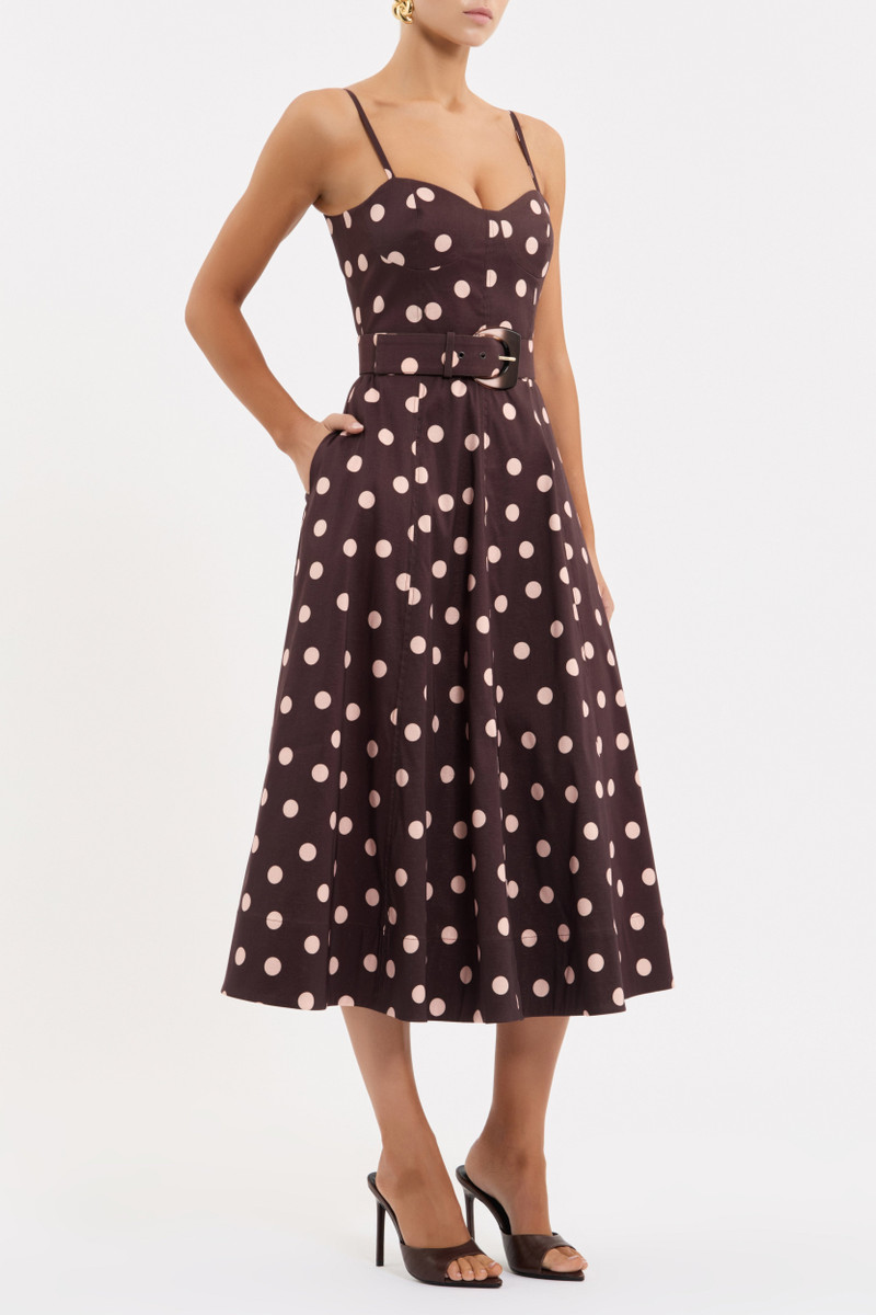 Vivianne Strap Midi Dress 3
