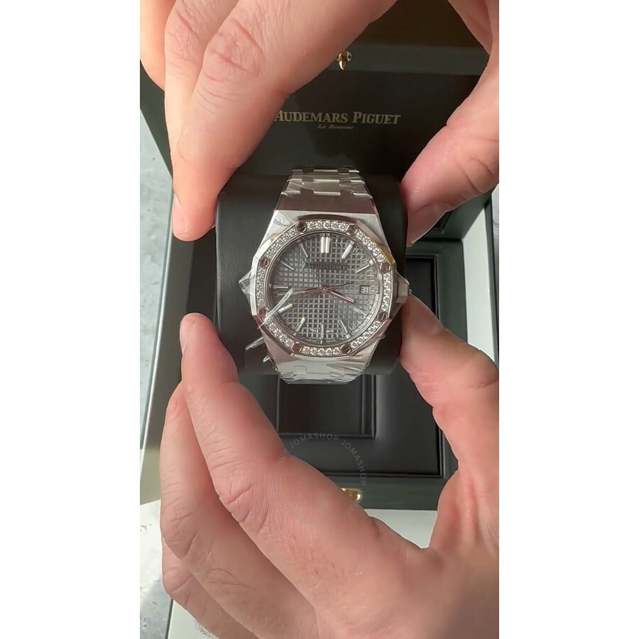 Audemars Piguet Royal Oak "50 year Anniversary" Automatic Diamond Grey Dial Men's Watch 15551ST.ZZ13 - 5