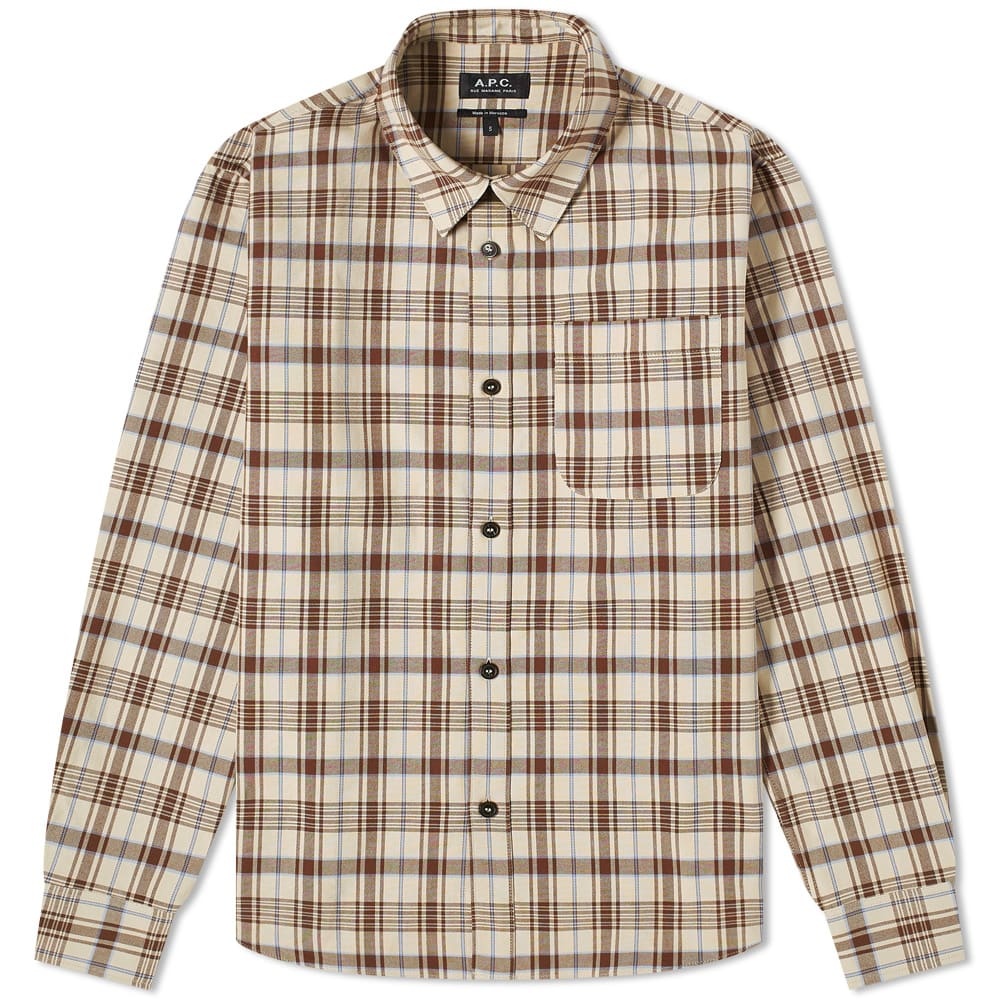 A.P.C. Trek Check Overshirt - 1