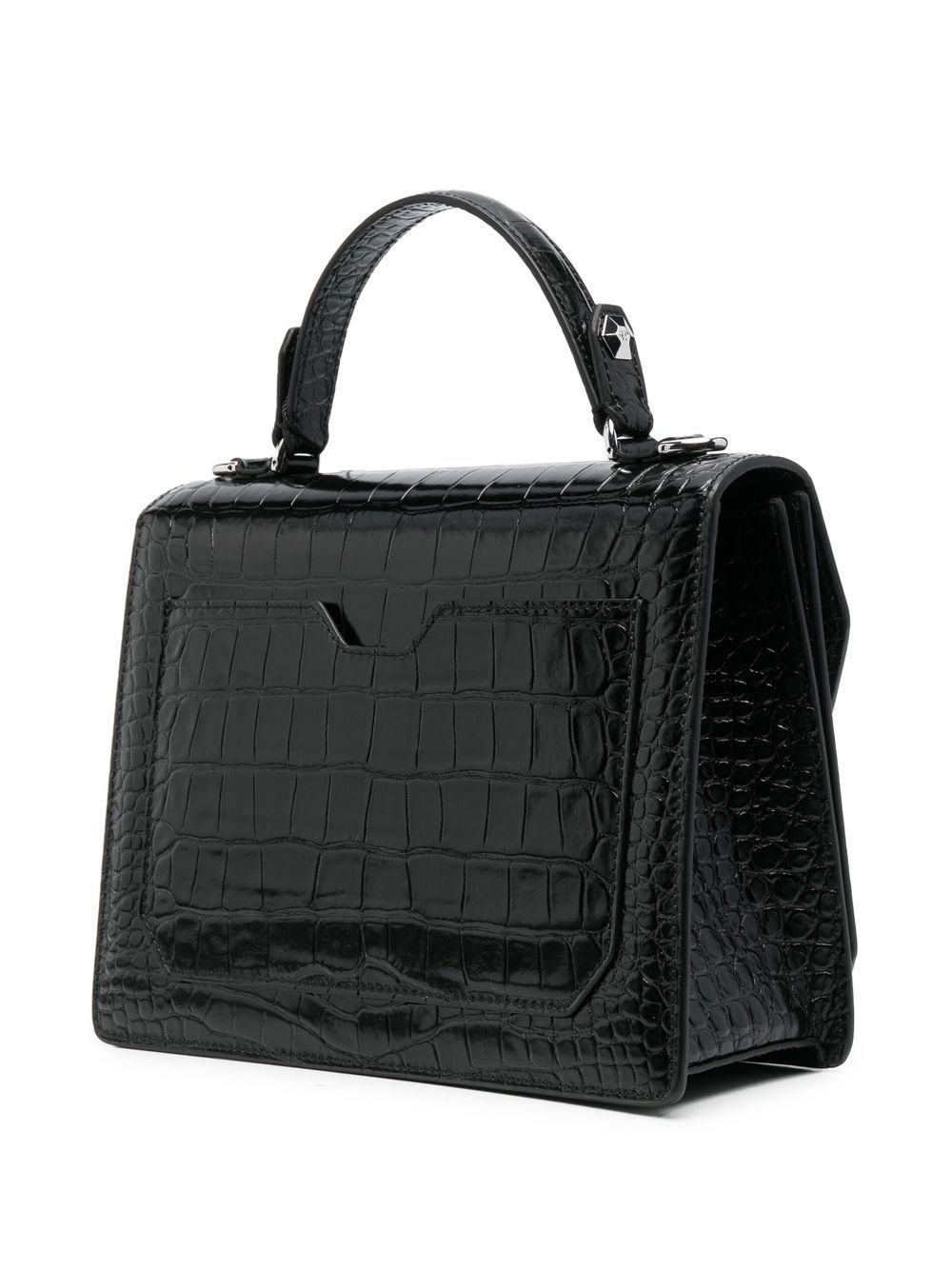 Superheroin crocodile-effect tote bag - 3