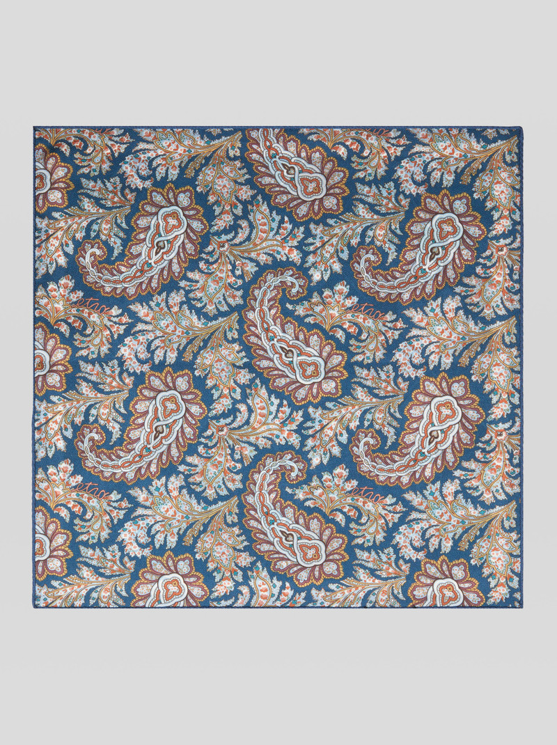 Etro DOUBLE PRINT POCKET SQUARE outlook