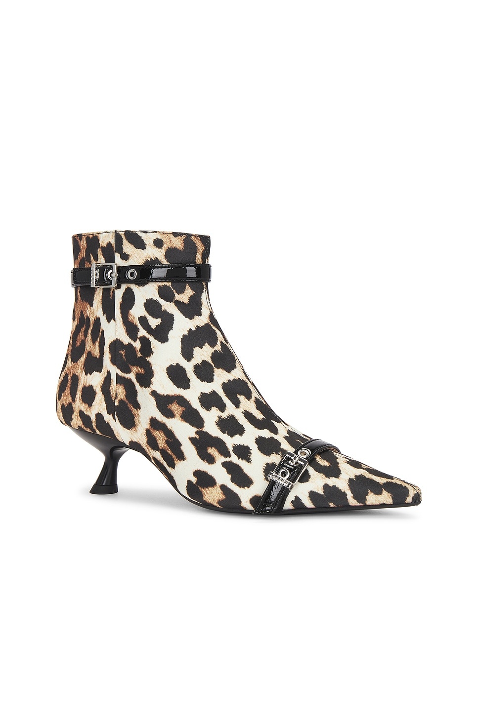 Eyelets Kitten Heel Boot - 2