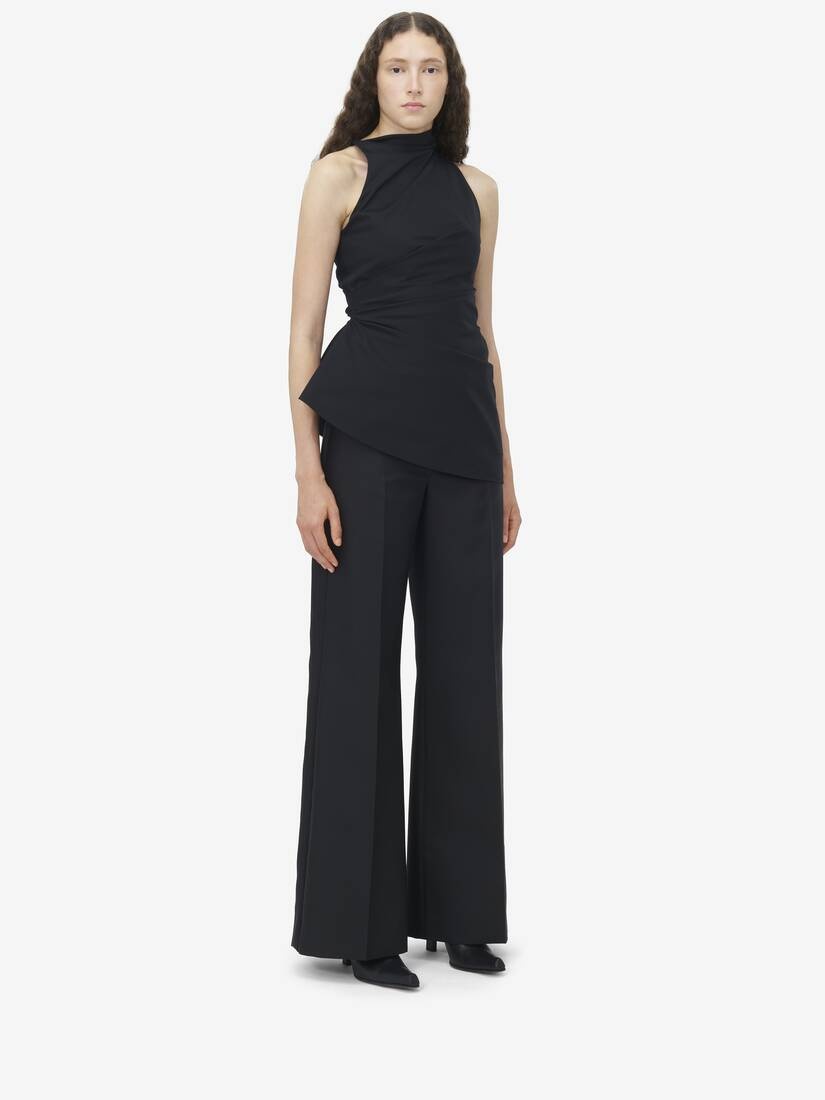 Asymmetric Gathered Top - 4