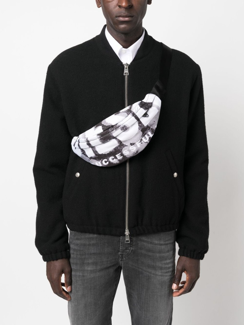 Diesel Rave logo-print belt bag outlook