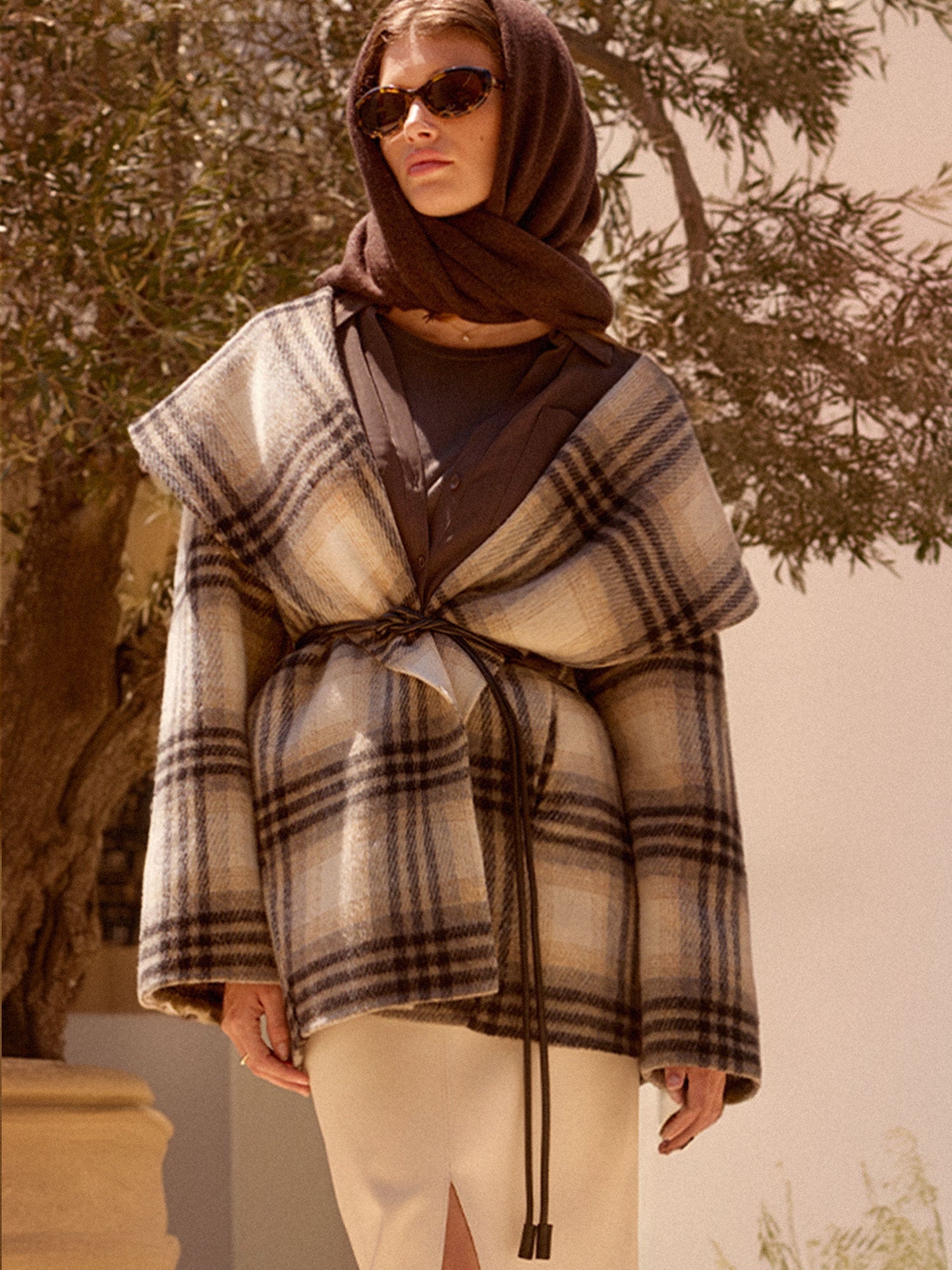 The Cashmere Fringe Wrap - 3