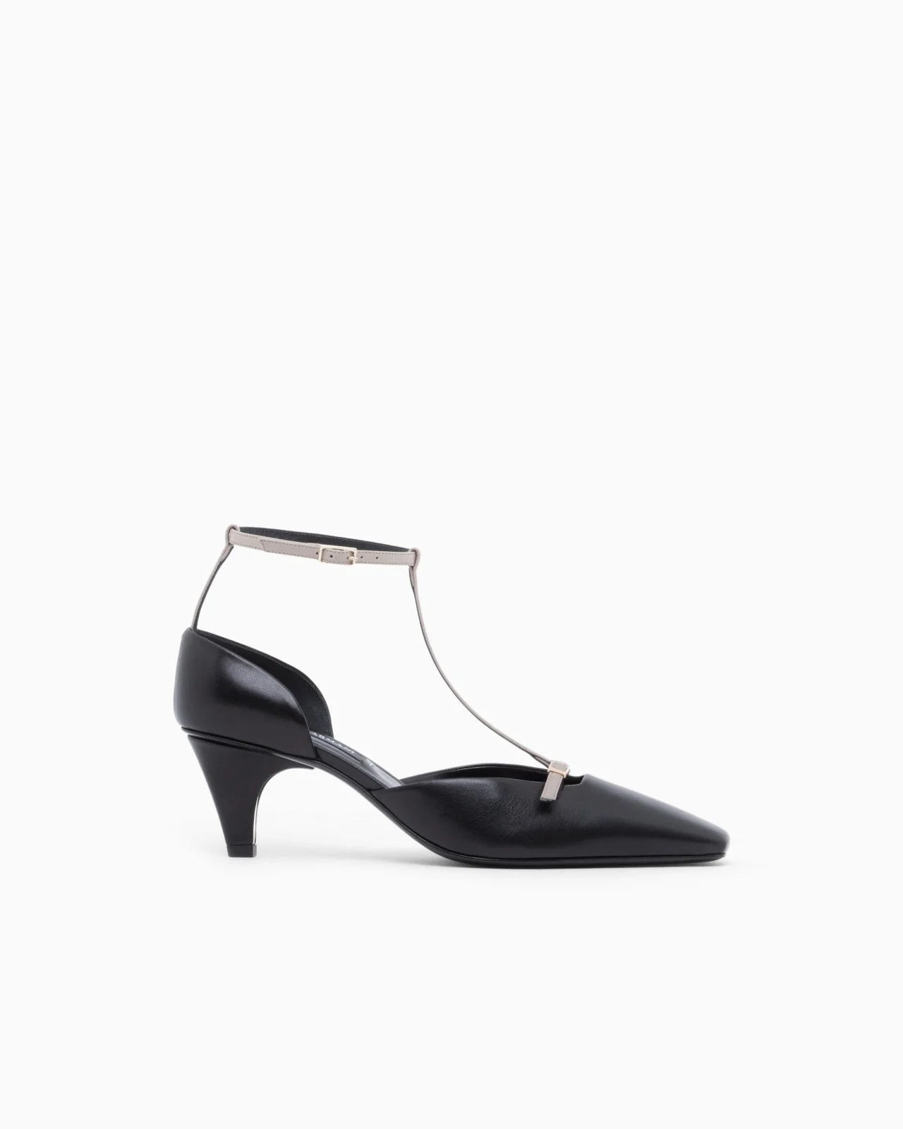 DECOLLETE SHOE LEATHER UPPER AND LEATHER LINING AND SOLE - 1