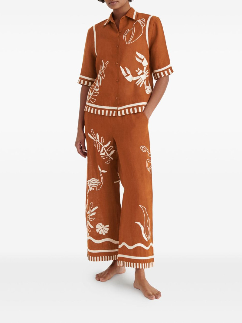 ERES Crab button-up shirt outlook