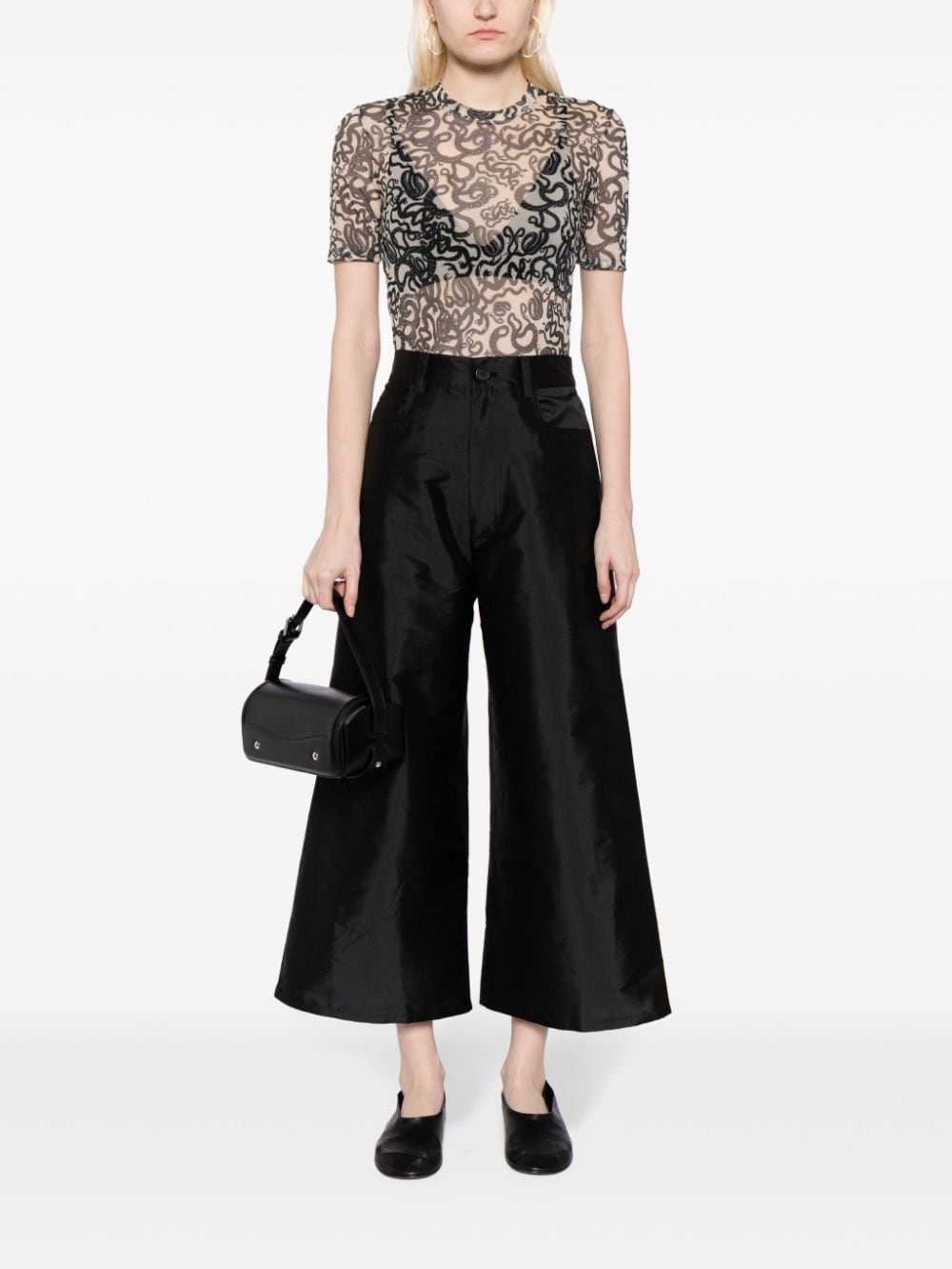 wide-leg trousers - 2