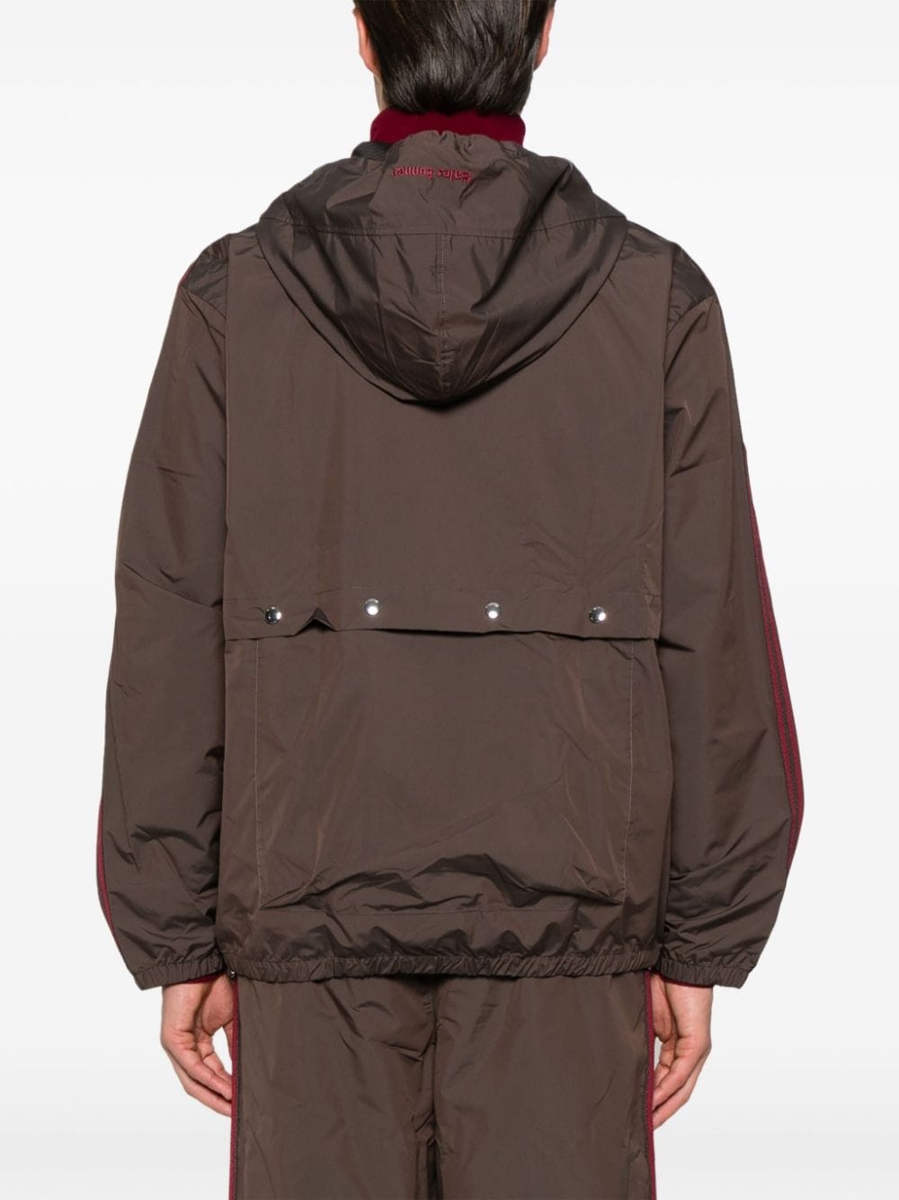 x Wales Bonner hooded windbreaker - 4