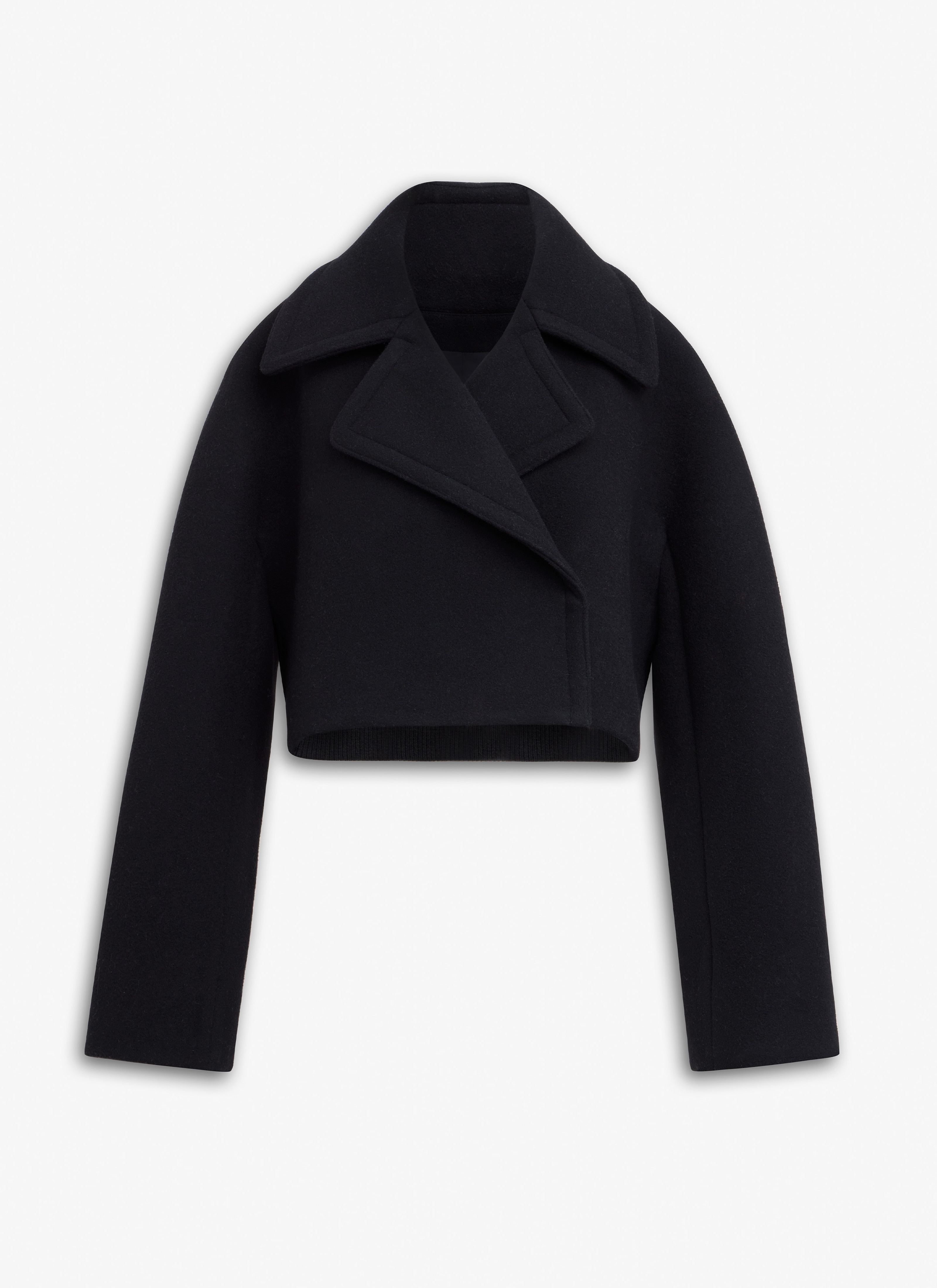 CROPPED CABAN JACKET - 1
