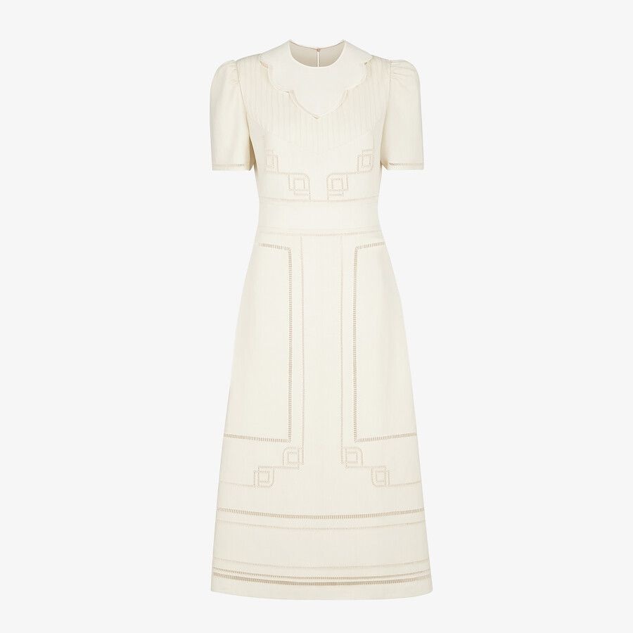 White linen dress - 1