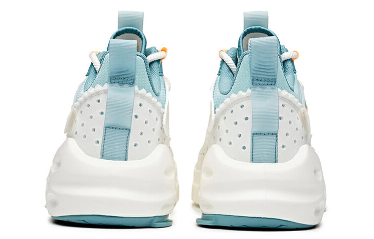 ANTA Bastard Keep Moving Skateboarding Shoes 'White Blue' 112128084-4 - 4