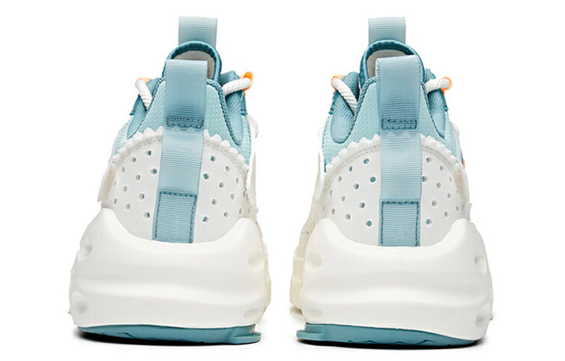 ANTA ANTA Bastard Keep Moving Skateboarding Shoes 'White Blue' 112128084-4 outlook