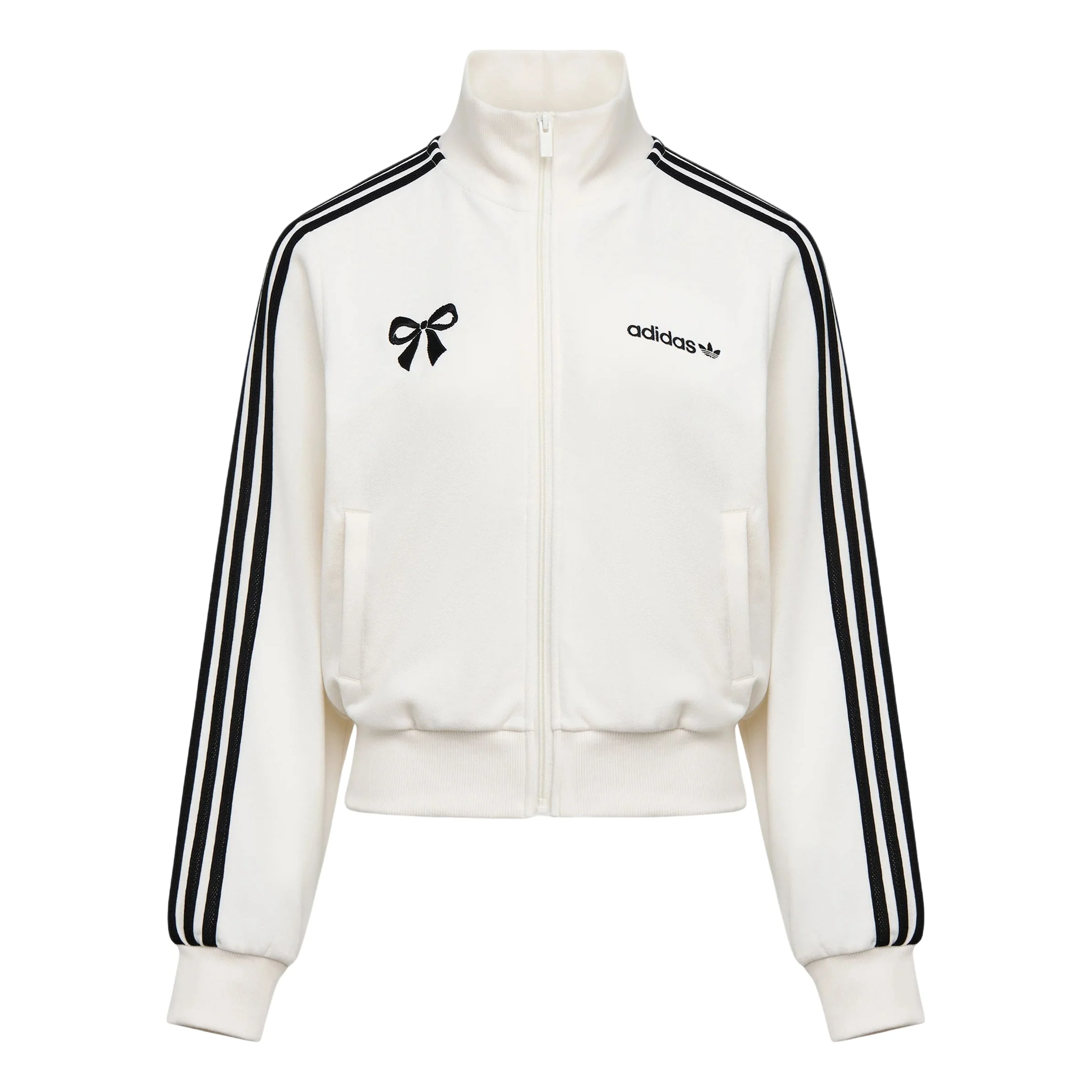(WMNS) adidas Track Top Asia Sizing 'Cloud White' LF1184 - 1