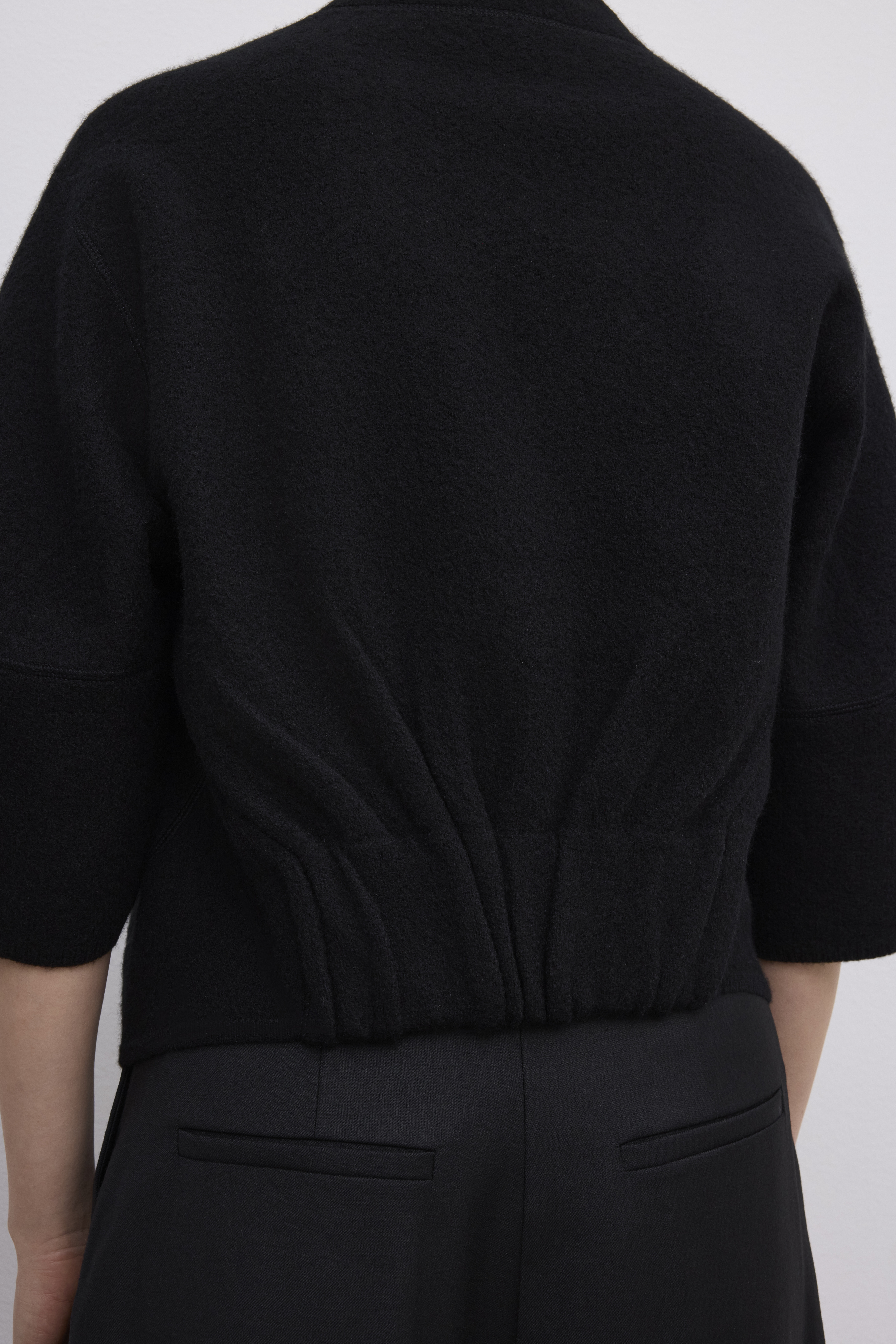 Short wool bea cardigan - 5