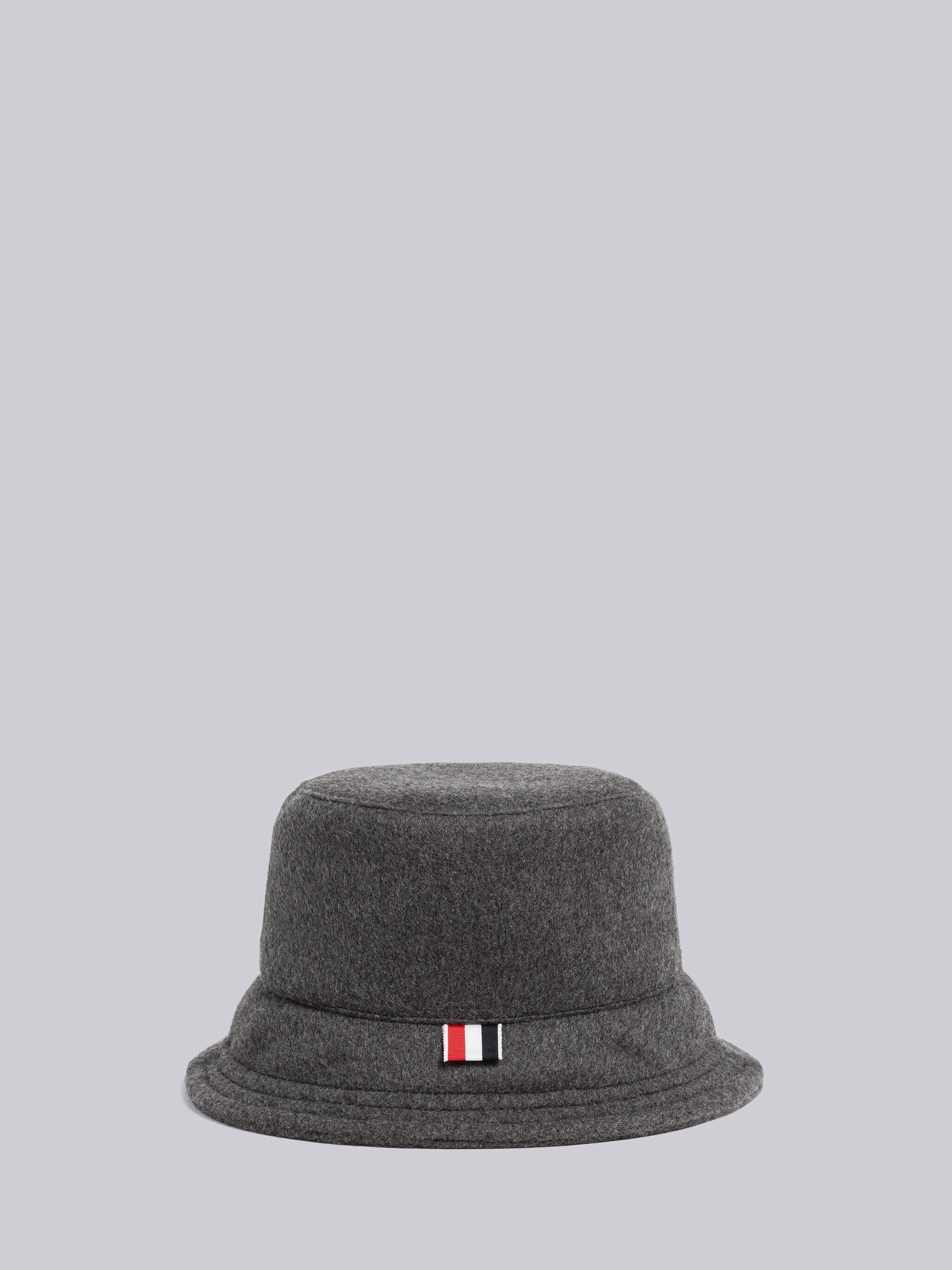 Military Weight Cashmere Bucket Hat - 4