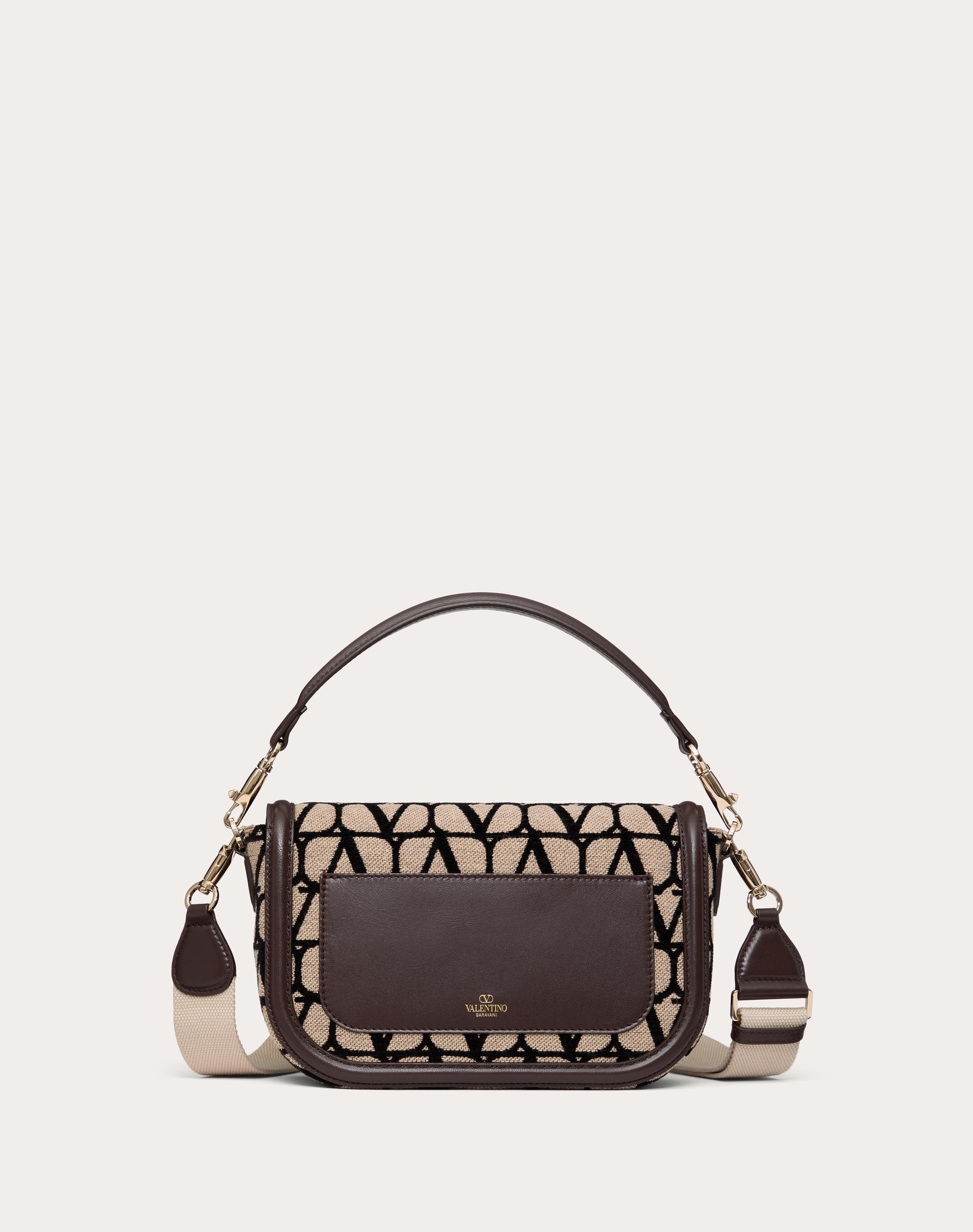 VALENTINO GARAVANI ALLTIME TOILE ICONOGRAPHE SHOULDER BAG - 4