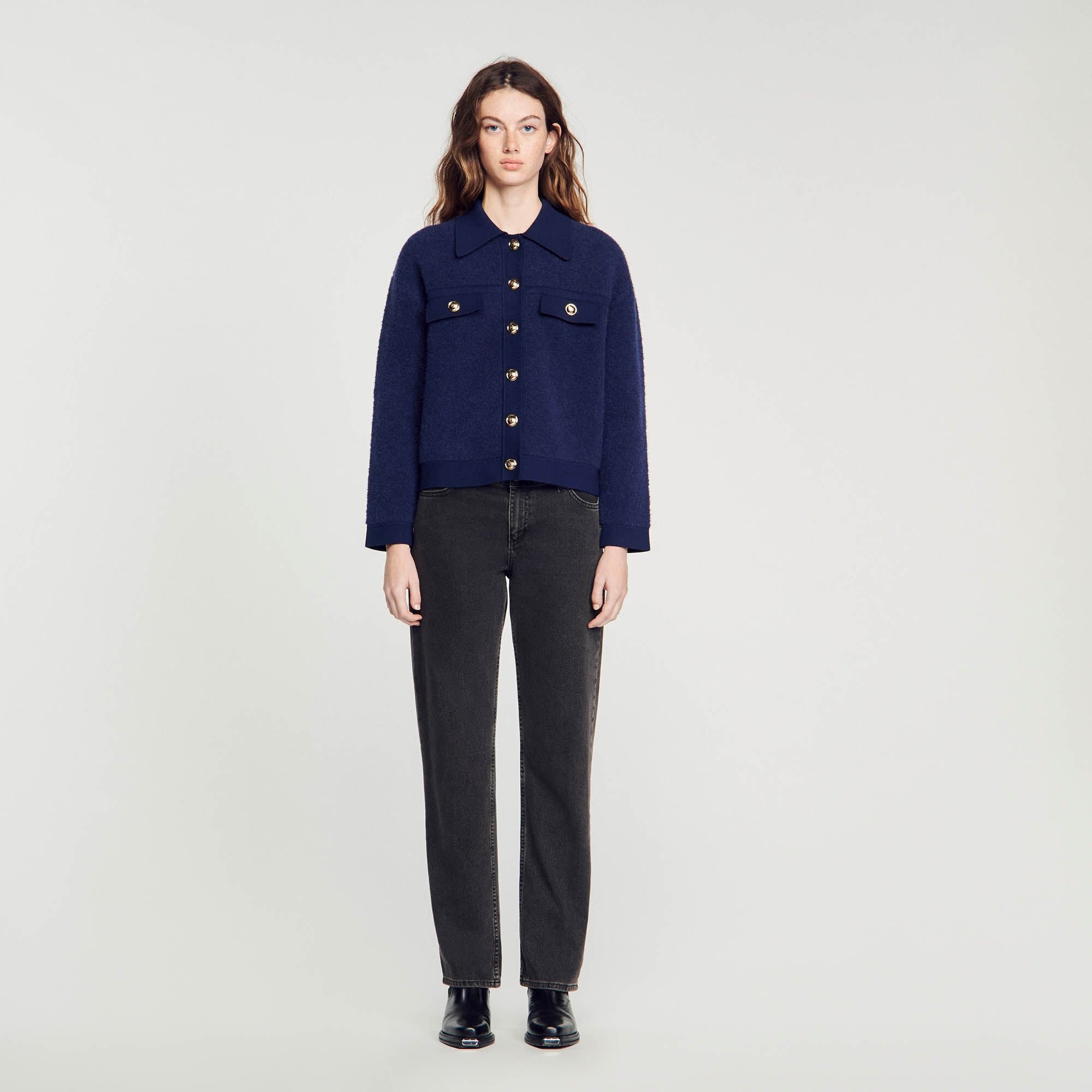 TERRY KNIT CARDICOAT - 3