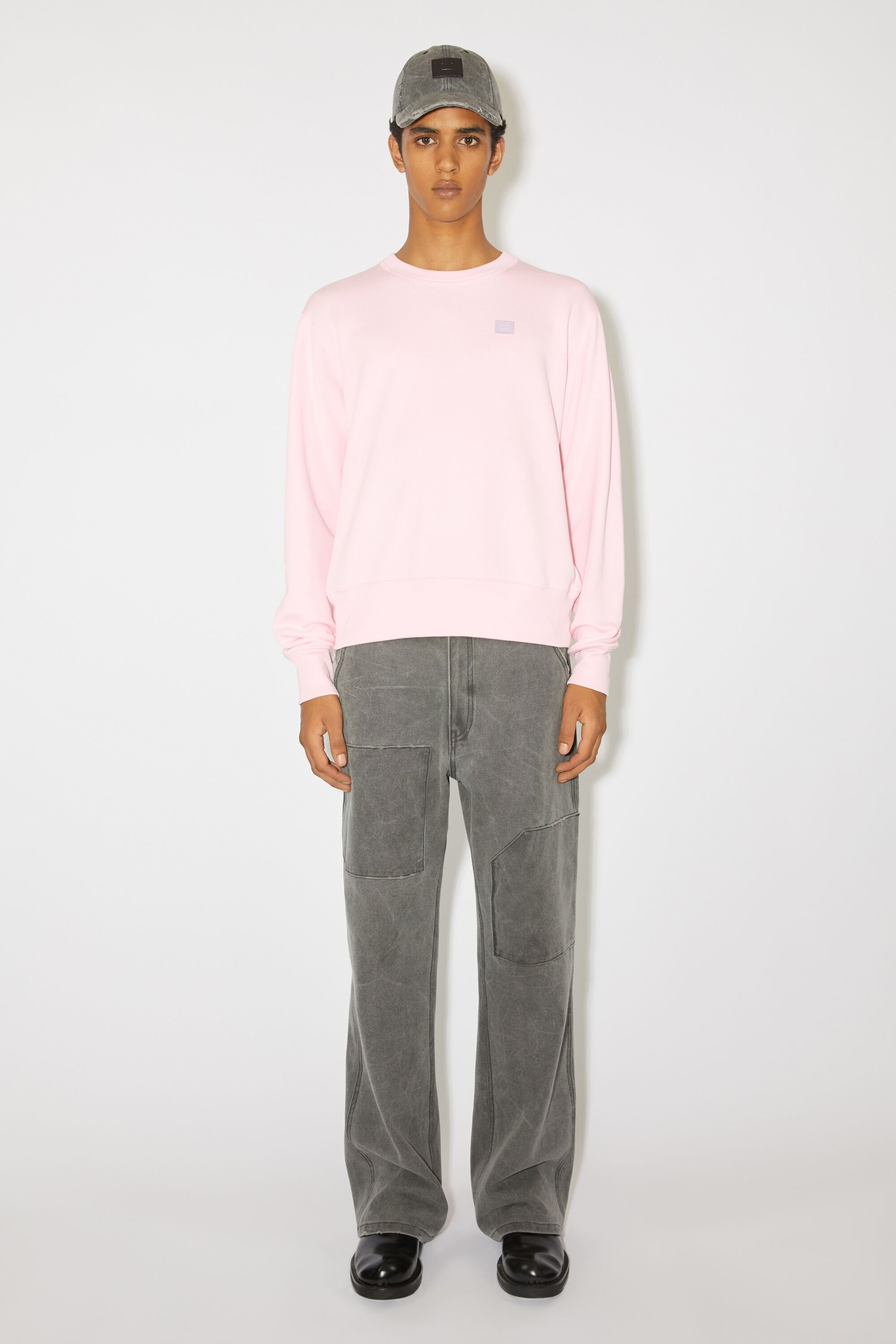 Crew neck sweater - Regular fit - Light pink - 2