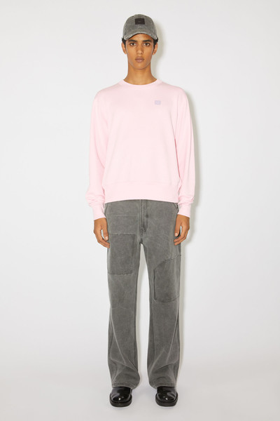 Acne Studios Crew neck sweater - Regular fit - Light pink outlook