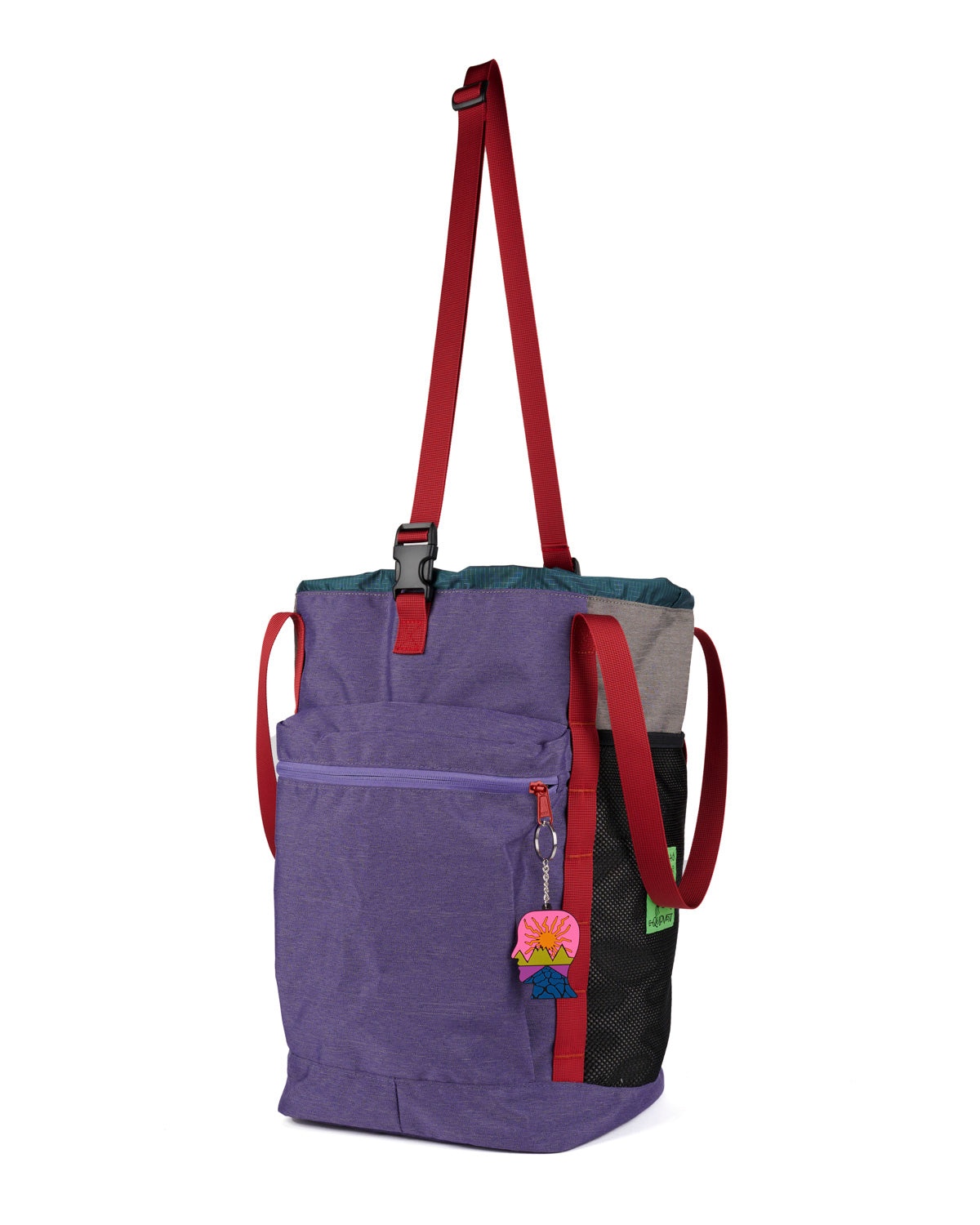 Brain Dead Equipment Climbing Utility Bag - Berry - 4