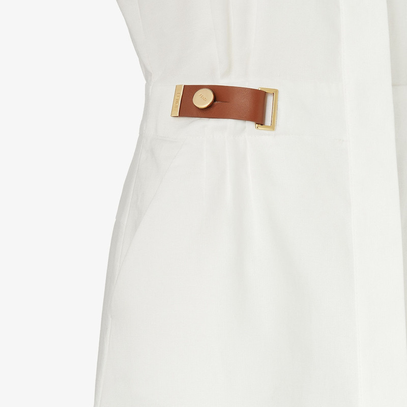 Dress White linen dress 3