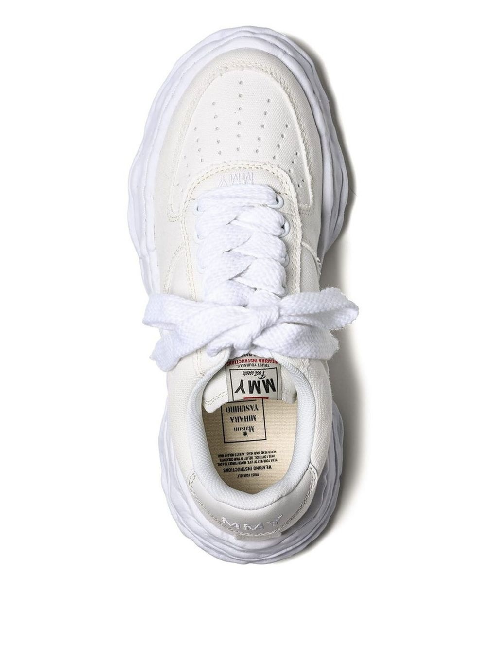 Wayne OG Sole Canvas Low "WHITE" - 2